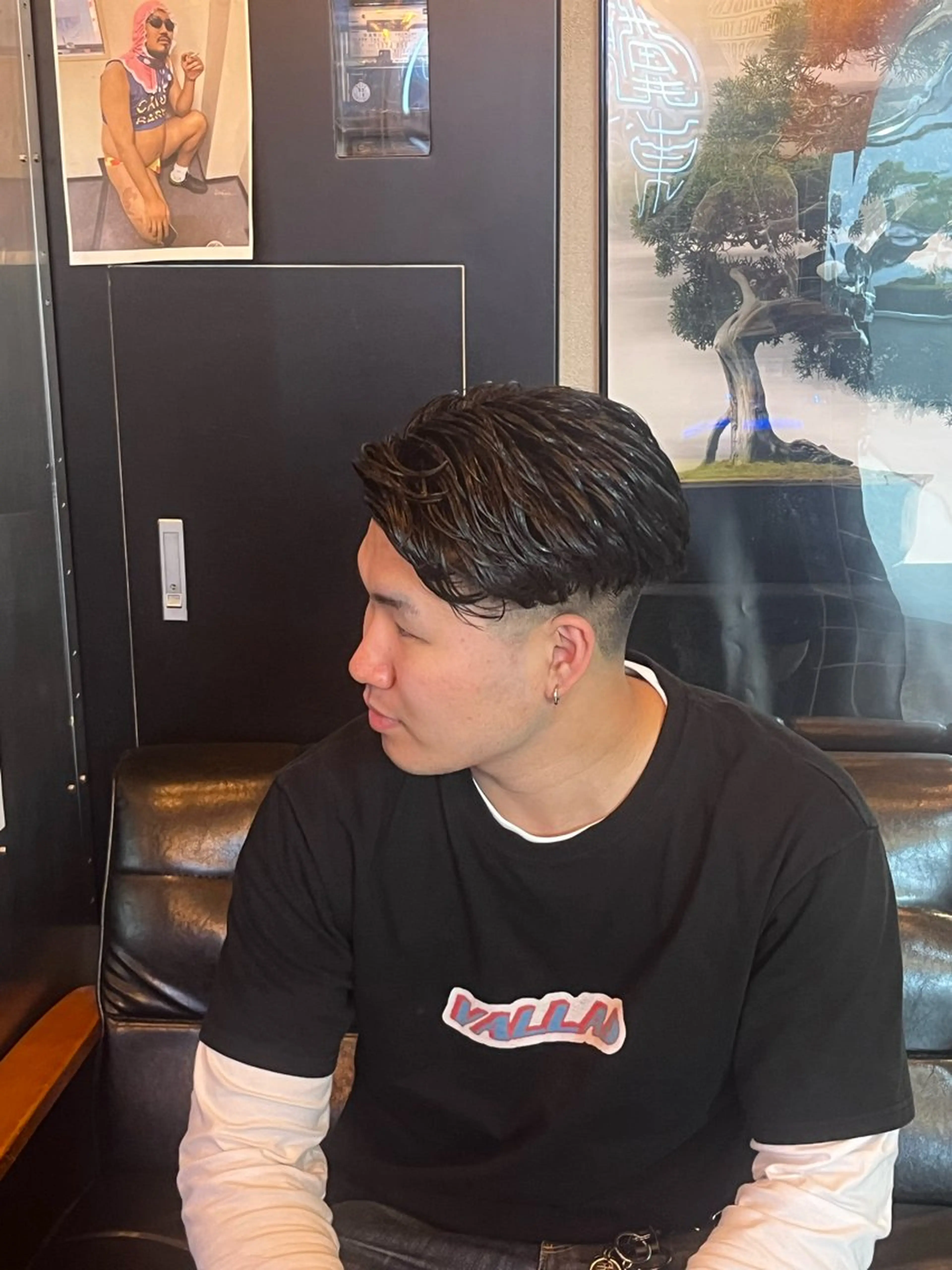 ミディアム メンズ DAMDEE東京所属・フェードカット特化 &パーマRIKUのヘアスタイル