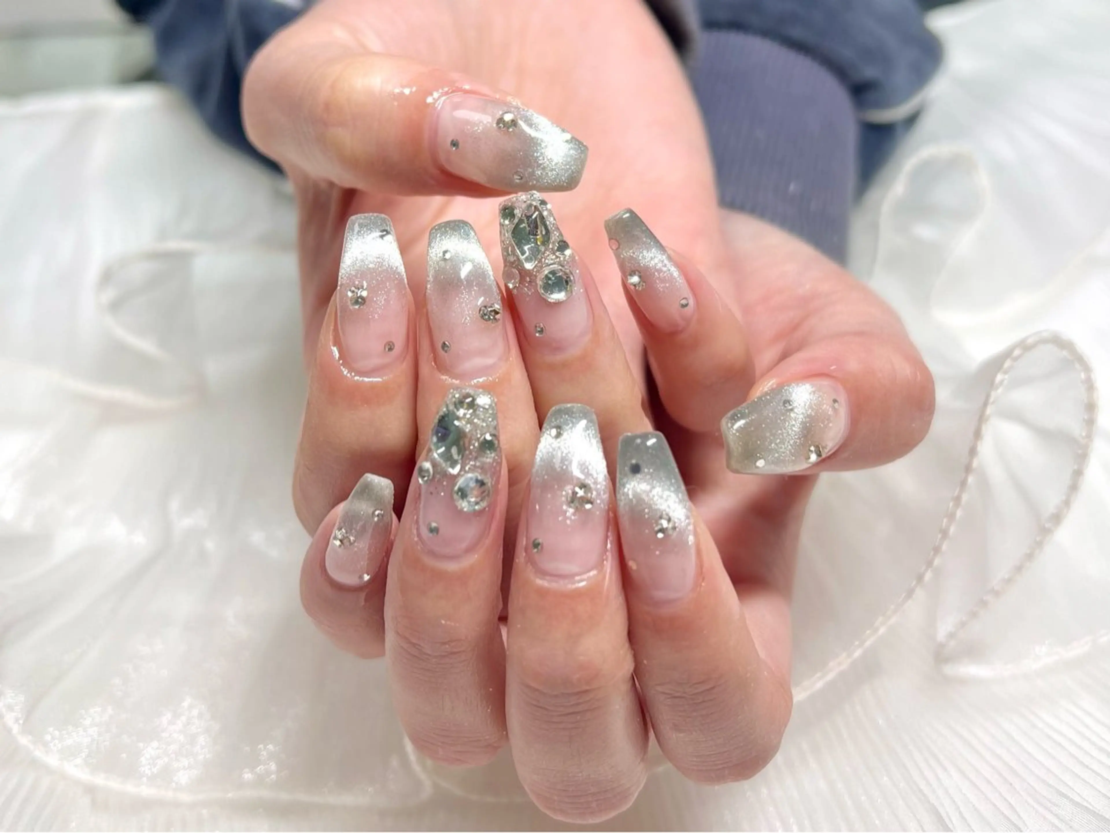 ネイル マグネットネイル cerisier セリシールのネイルデザイン