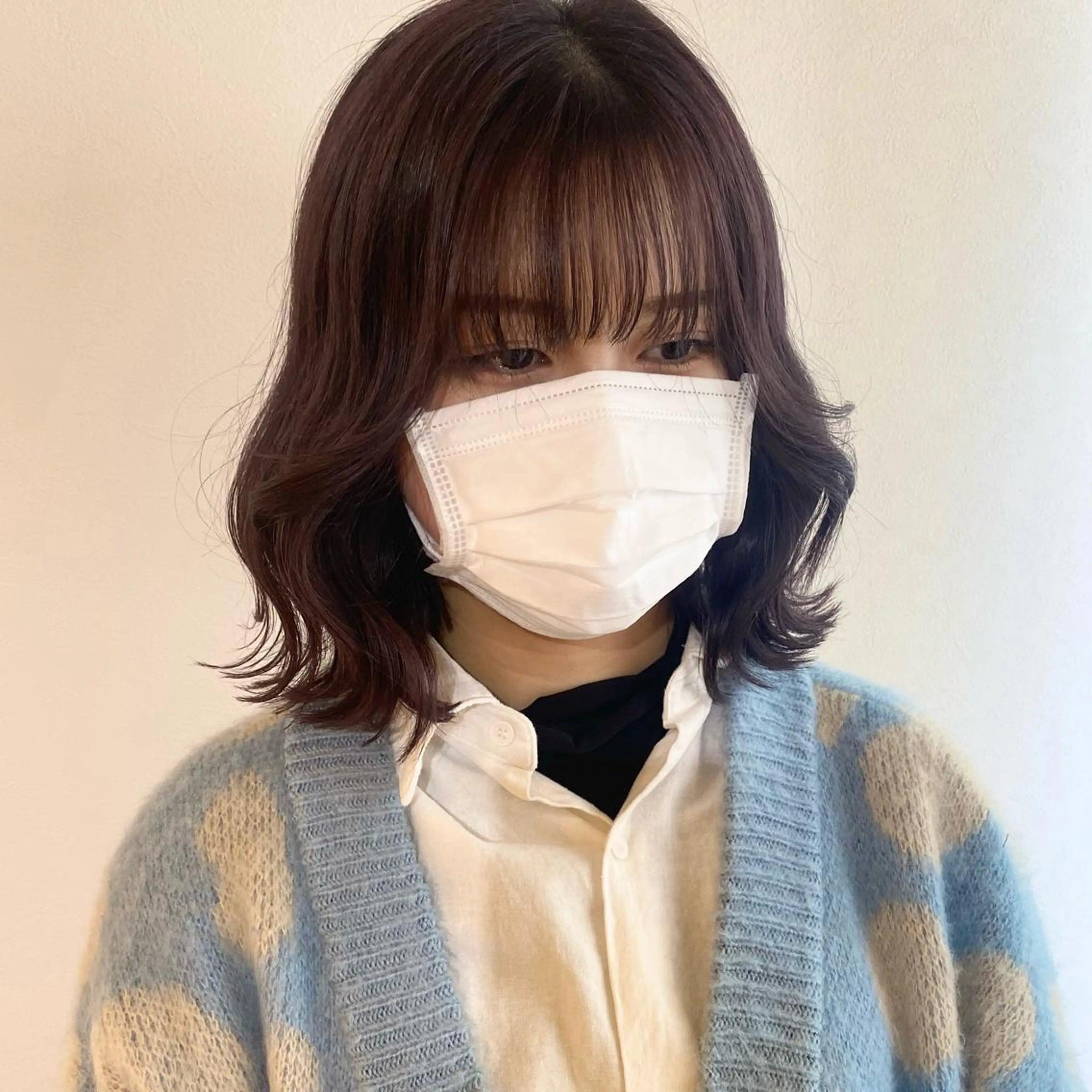 ミディアム カラー ヘアアレンジ niconail 千歳烏山店所属・niconail 🧣ayu 📍烏山のネイルデザイン