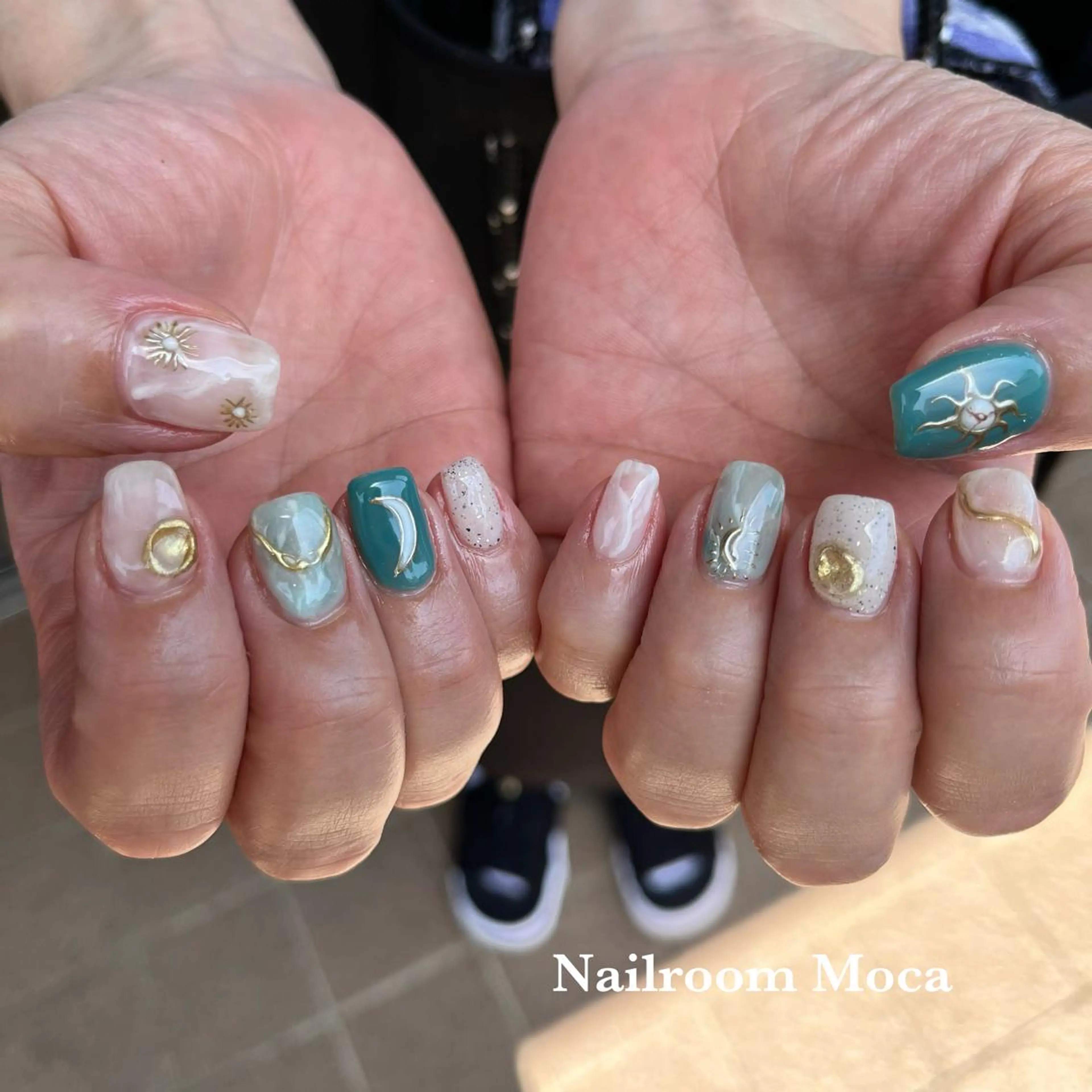 ネイル アートネイル ハンドネイル Nailroom Mocaのネイルデザイン