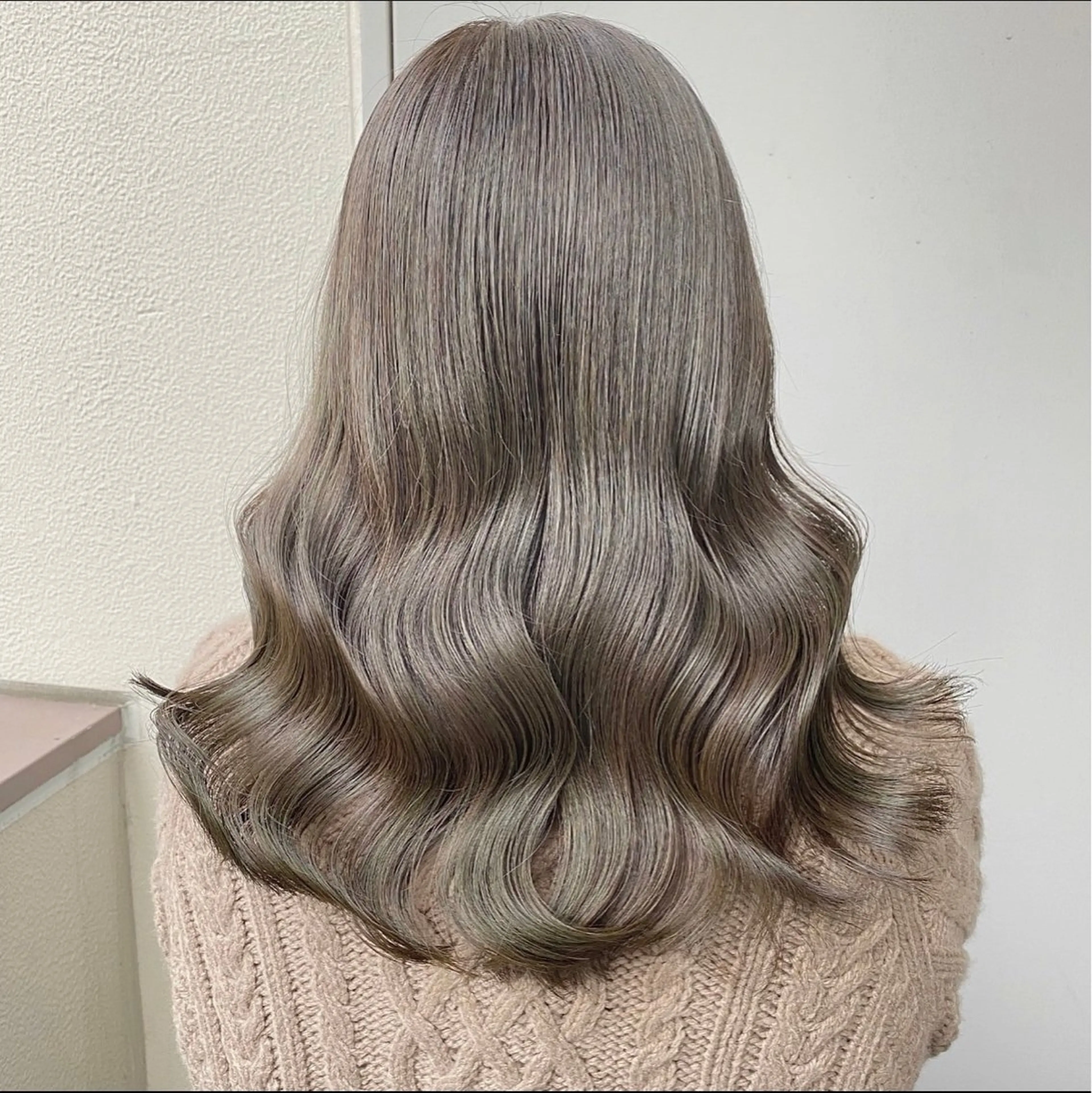 ロング カラー カット パーマ トリートメント ヘアセット 🟦ニュアンス/メン ズパーマ横浜🟦のヘアスタイル