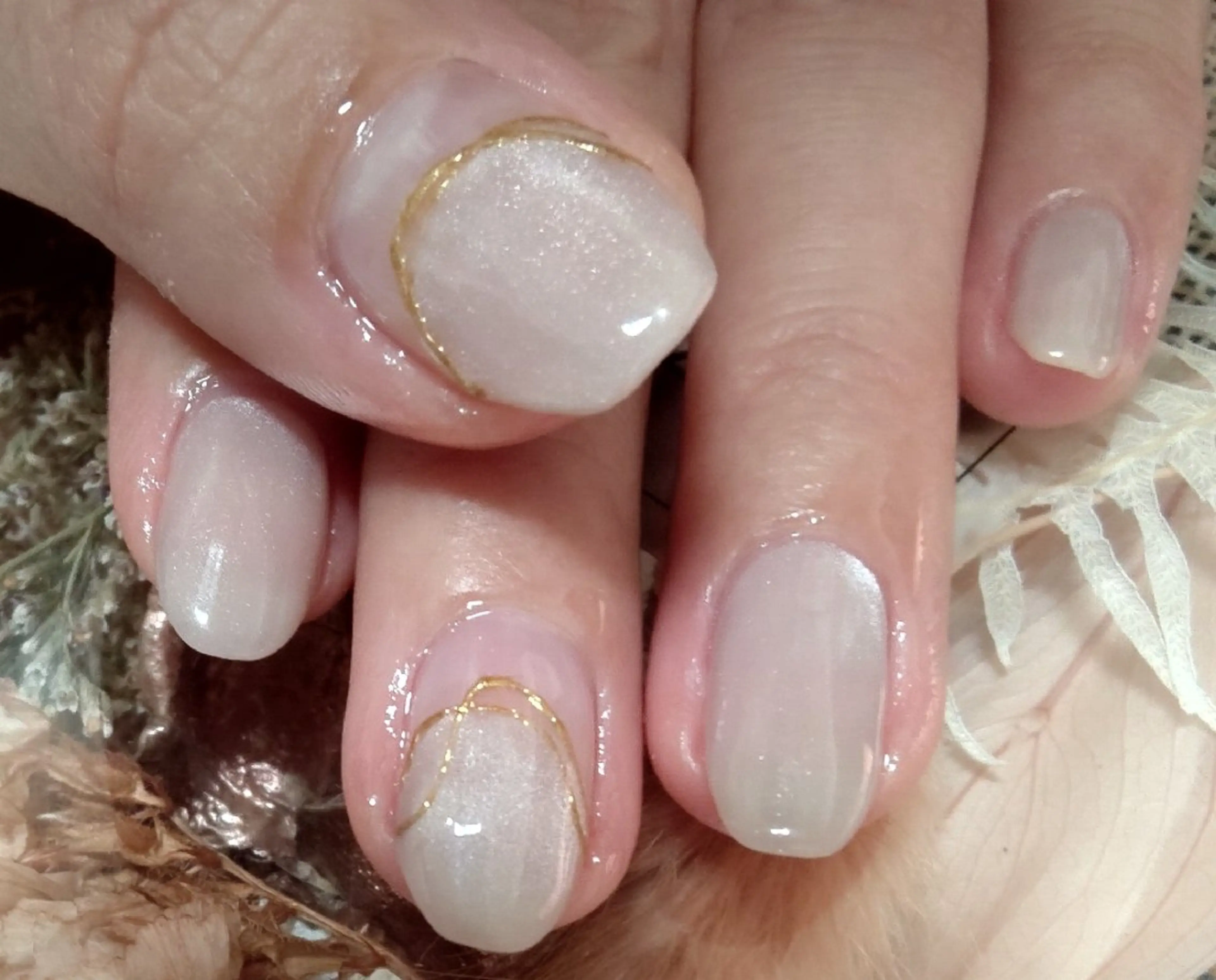 ネイル ミラーネイル オフィスネイル Sorei所属・　 キムラのネイルデザイン