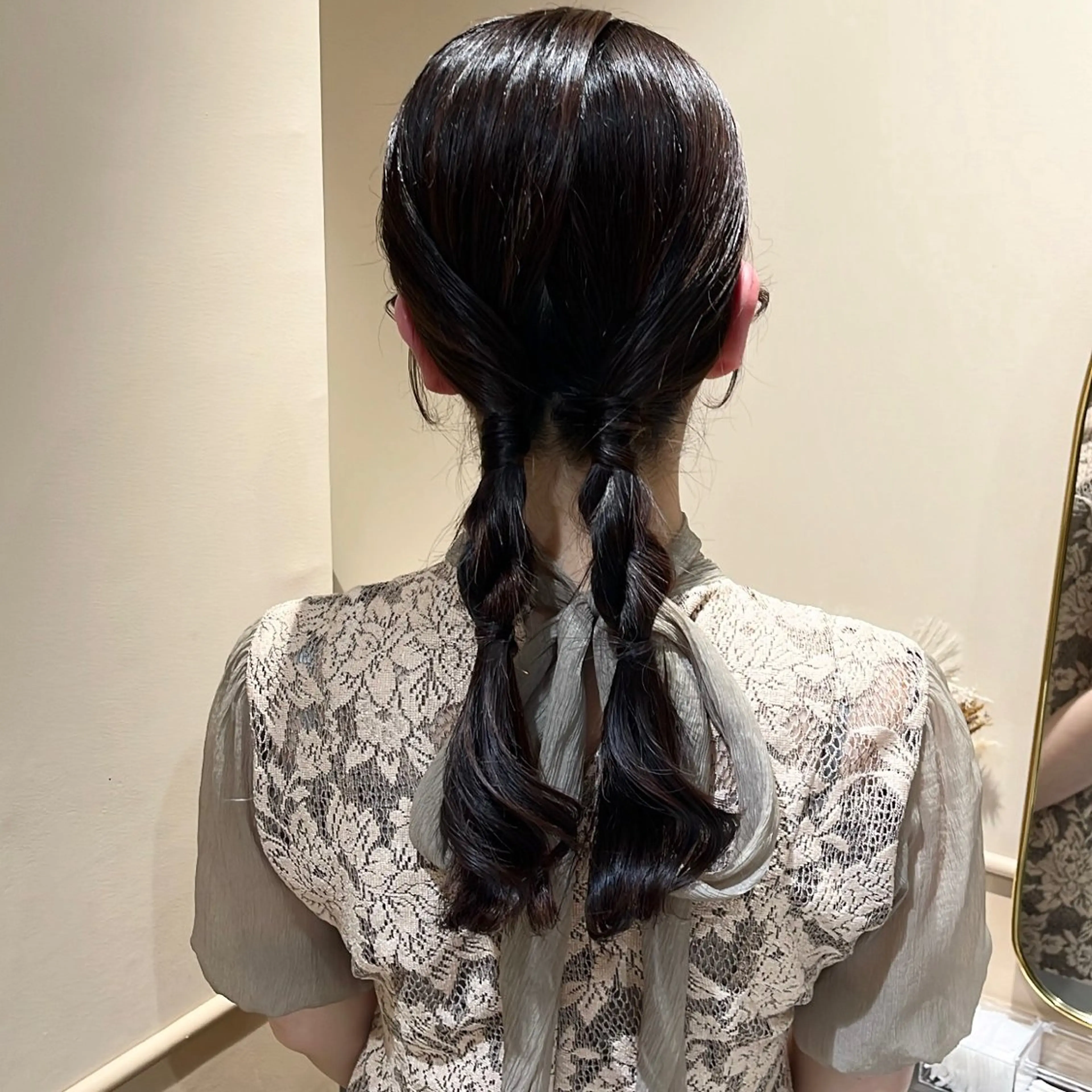 ロング ヘアアレンジ ヘアセット 🫧tomoka 透明感カラー🫧のヘアスタイル