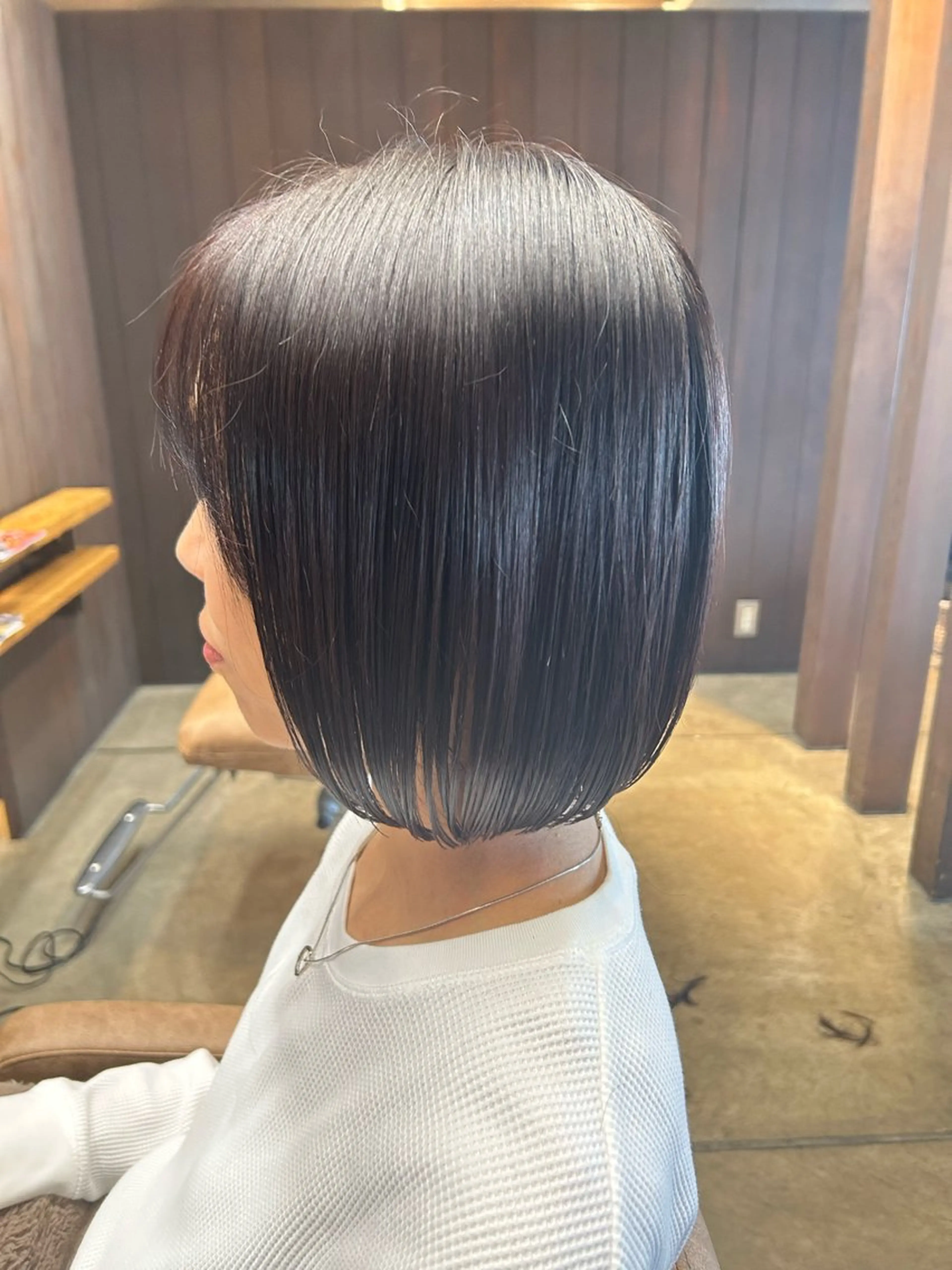 ショート 美髪縮毛矯正/ 髪質改善/愛敬響のヘアスタイル