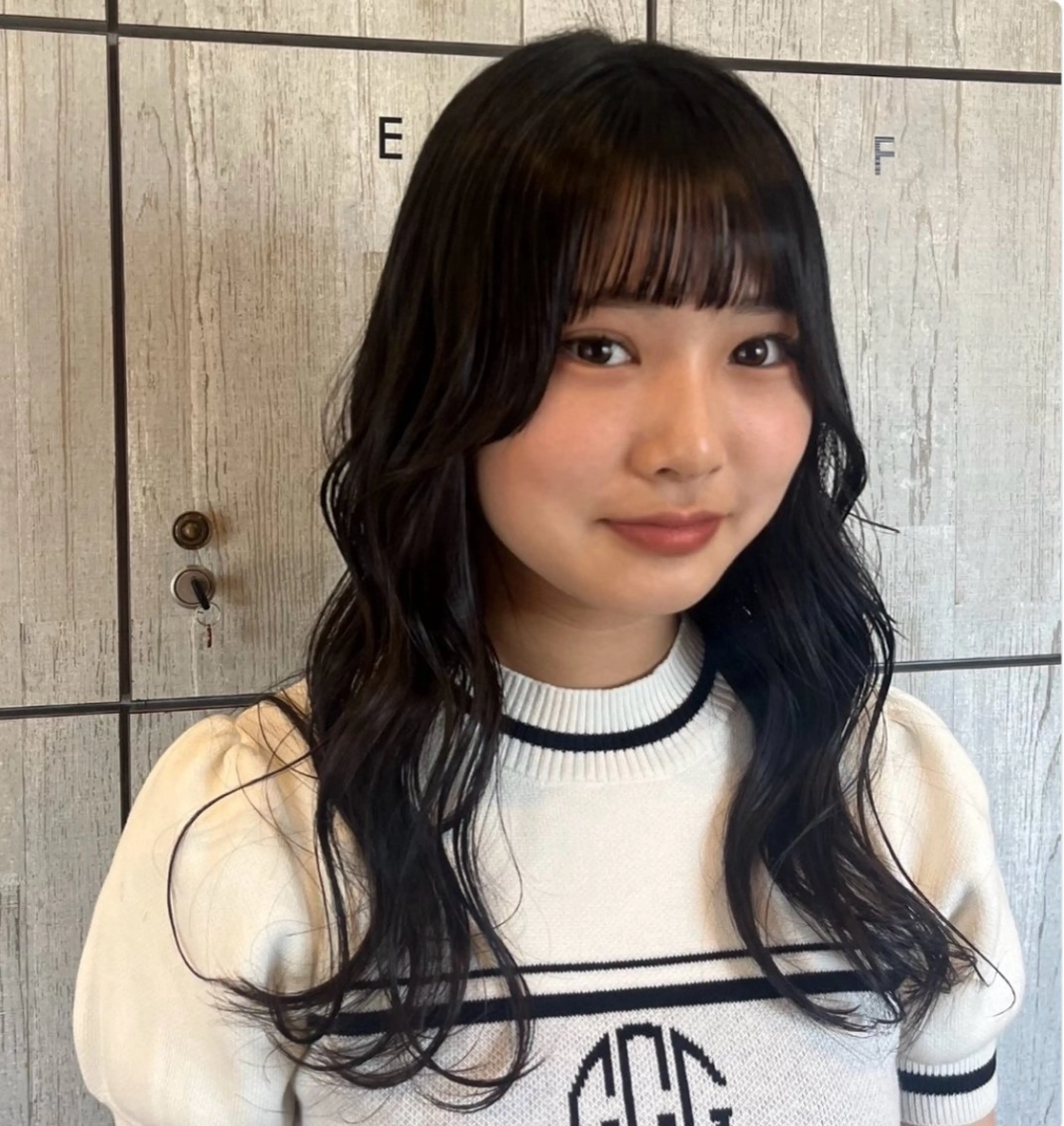 ロング カラー ケアカラー 髪質改善 トリートメント カット ヘアカラー トリートメント 透明感カラー/ くびれヘア/ユウユのヘアスタイル