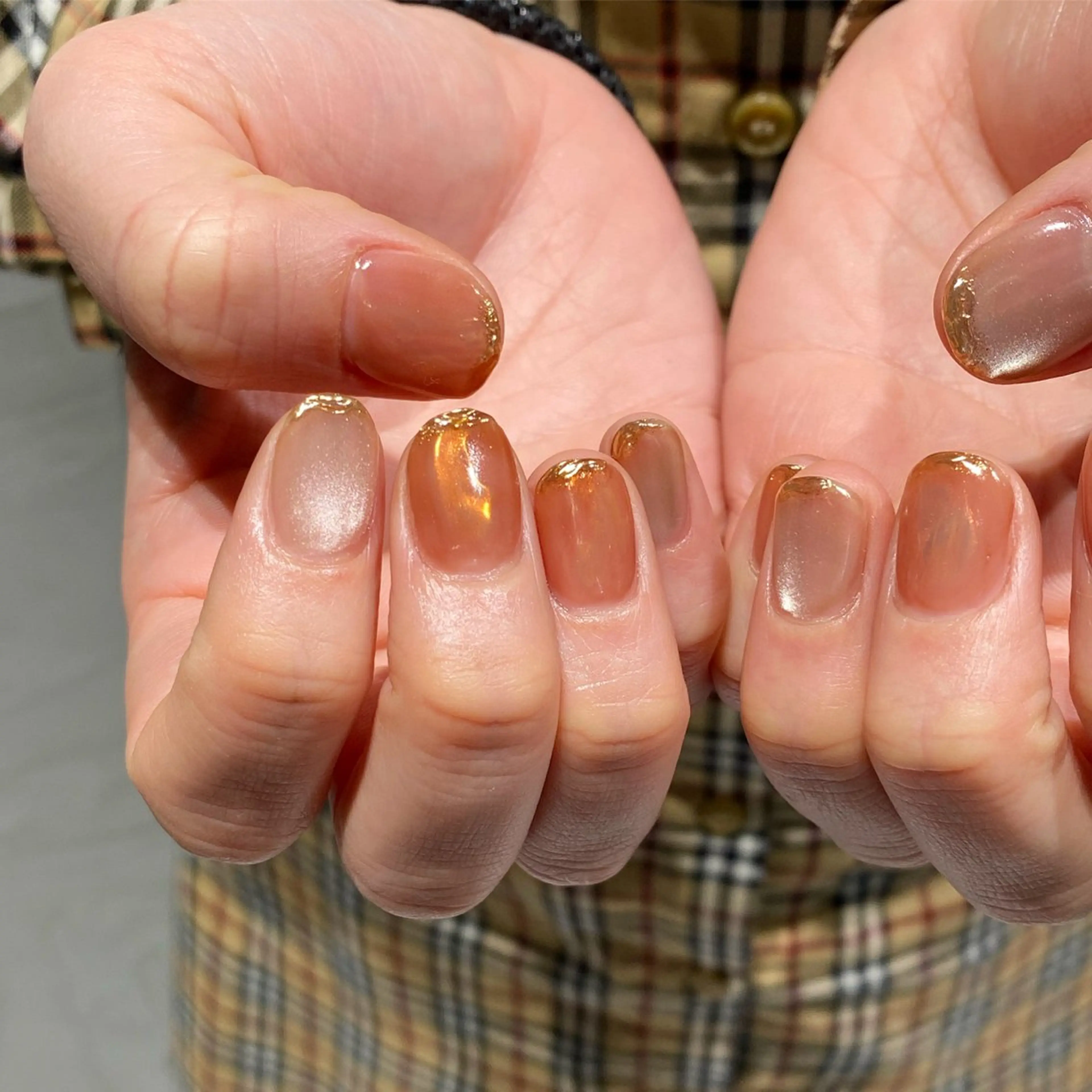 ネイル ハンドネイル Yuriko Omi パラジェル/渋谷のネイルデザイン