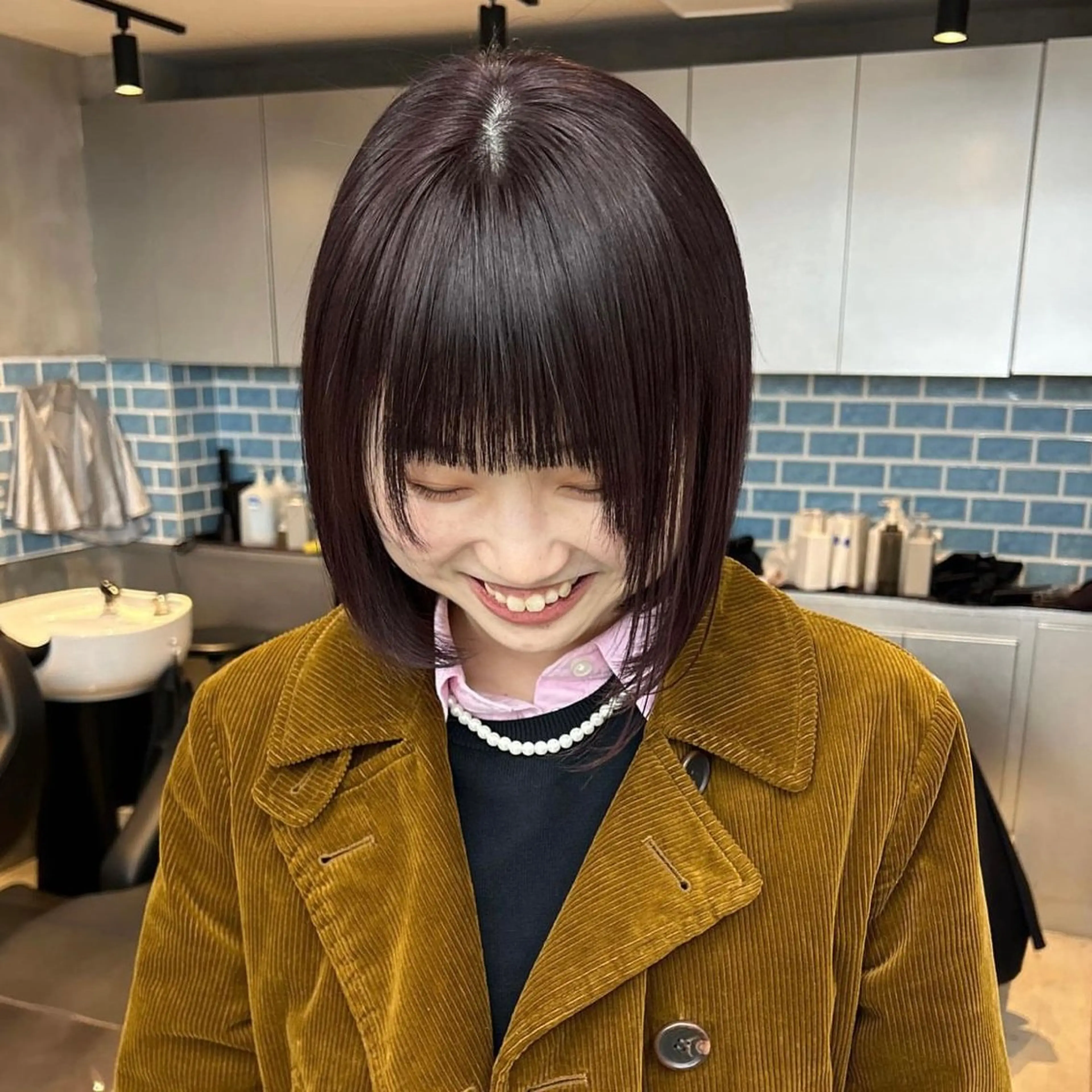 ショート カラー ブラウンカラー おぐらみゆう 🍎ボブ/ショートのヘアスタイル