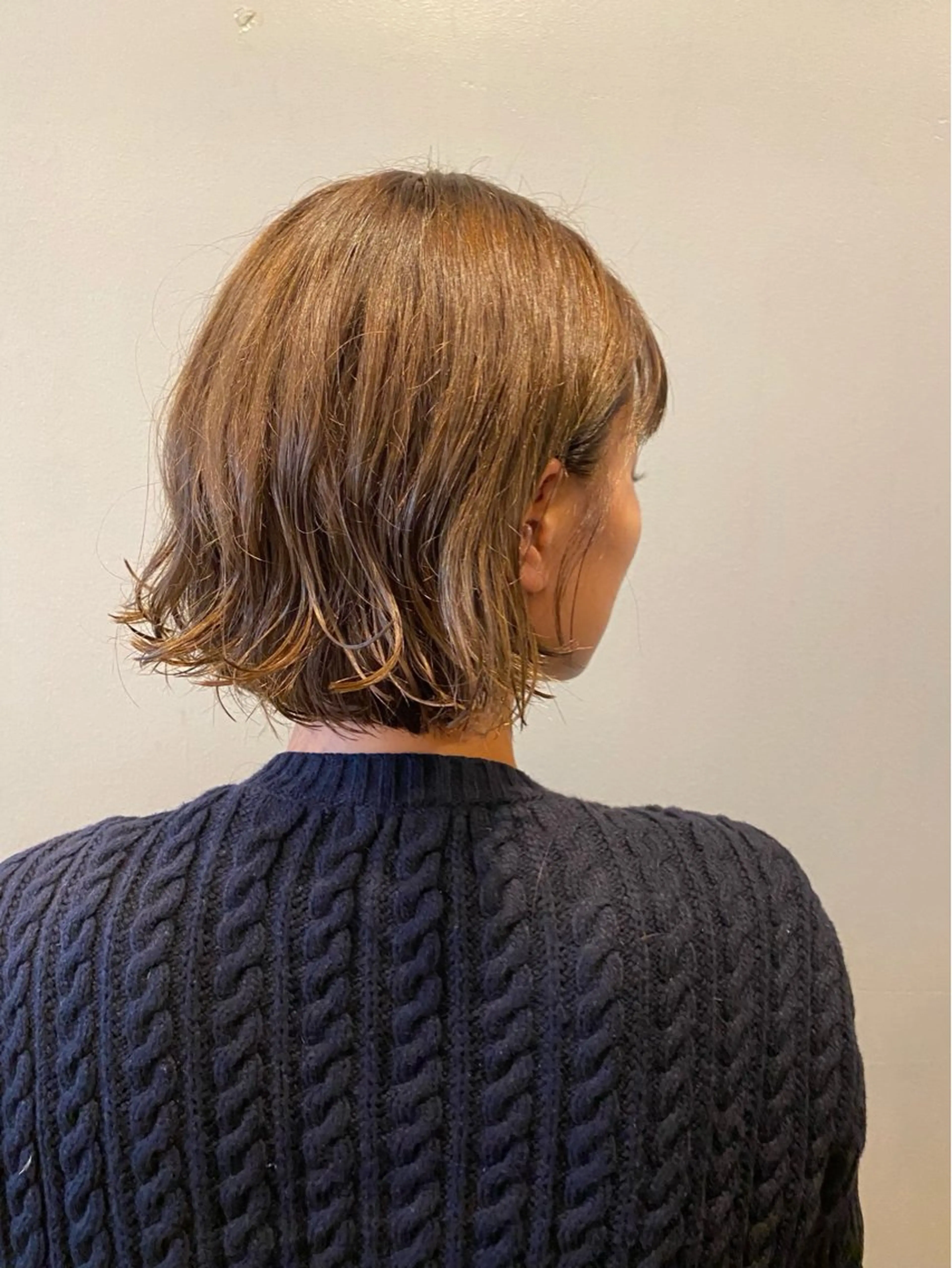 ミディアム カラー 𣘺夲友梨/ メンズ/恵比寿のヘアスタイル