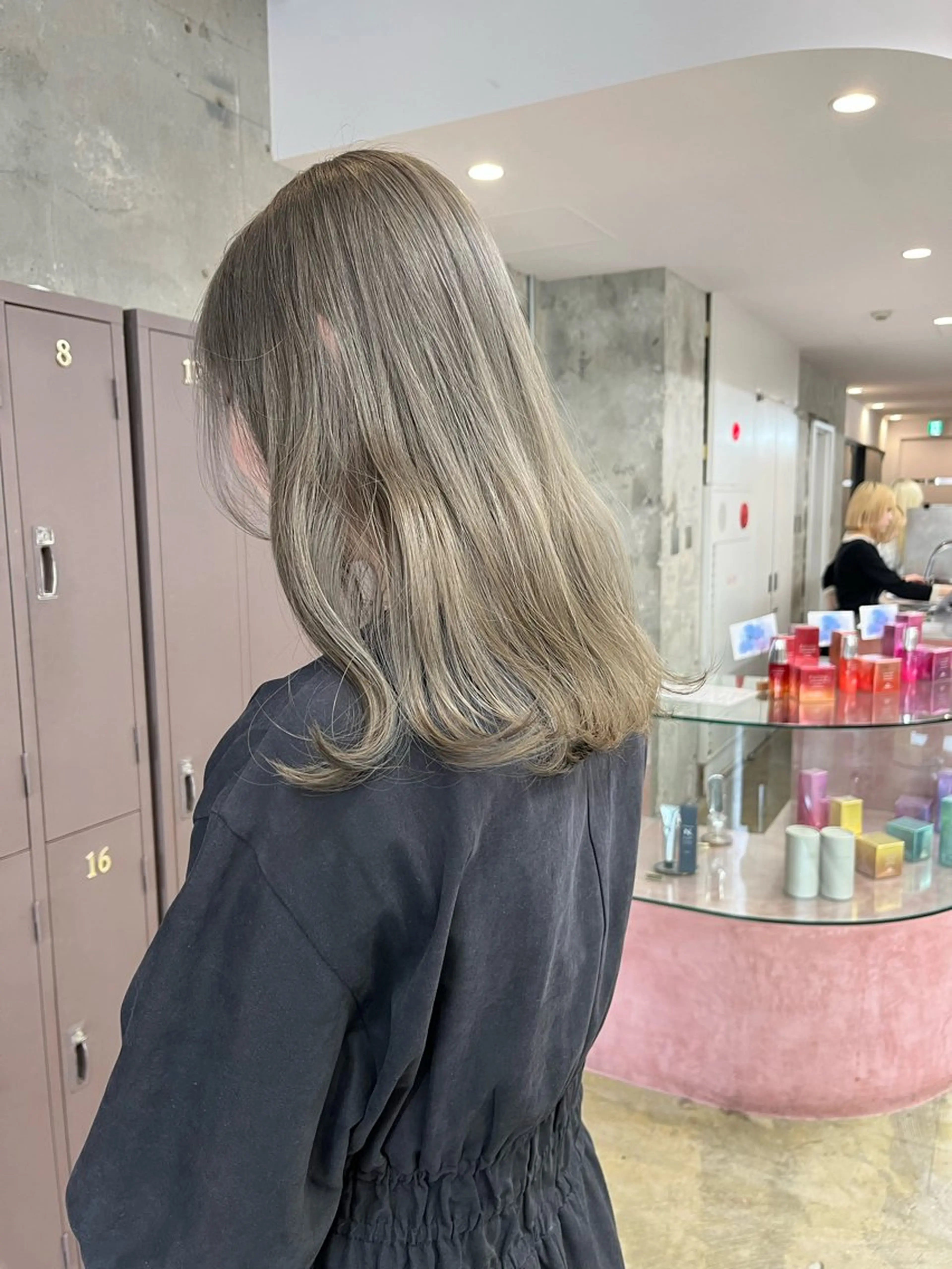 セミロング カラー 透明感カラー カット ヘアカラー トリートメント 小木曽智美 /ボブ/ショートのヘアスタイル