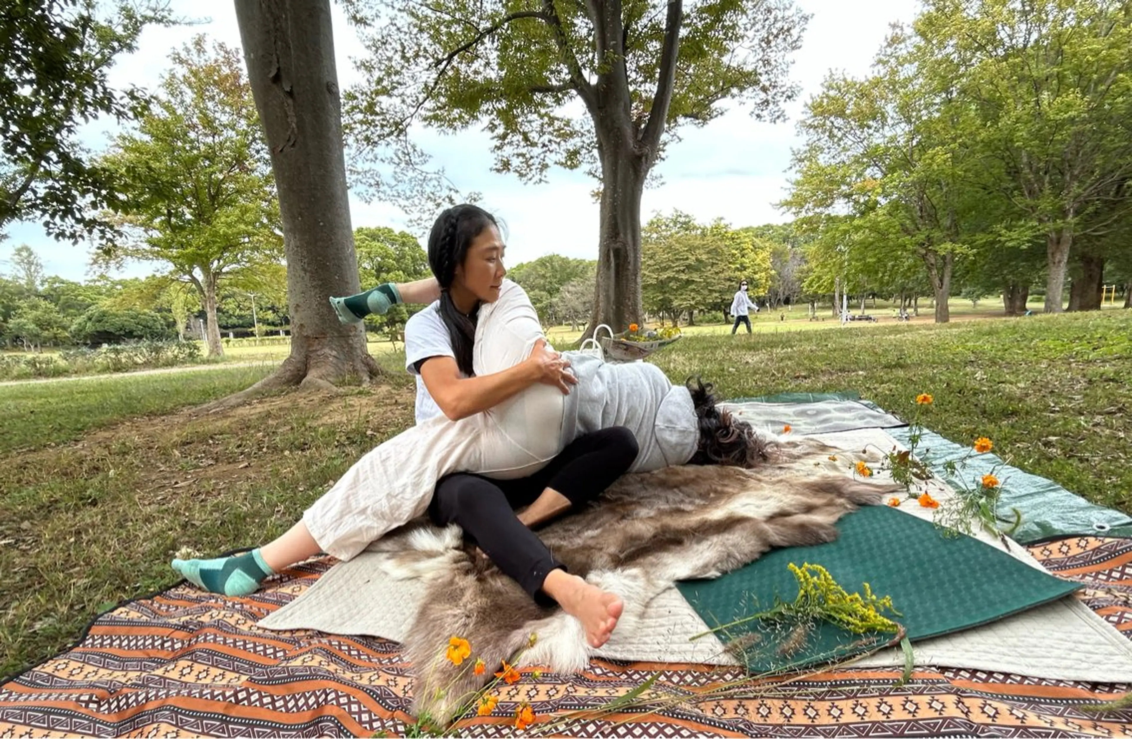 wuotai osteo dance(ウータイオステオダンスマッサージ)筋膜(ファシア)のマッサージの写真