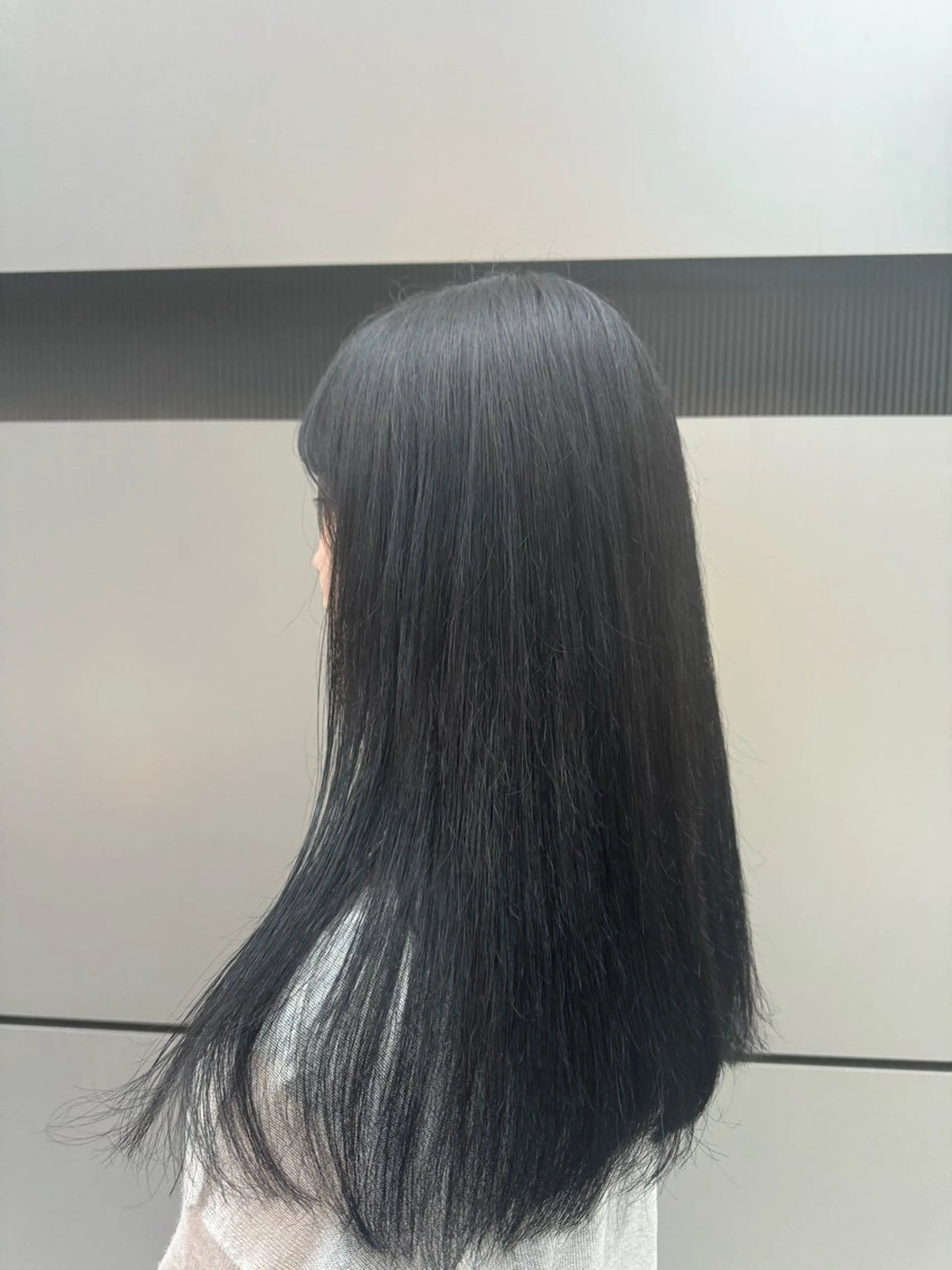 ロング 青海 サヤのヘアスタイル