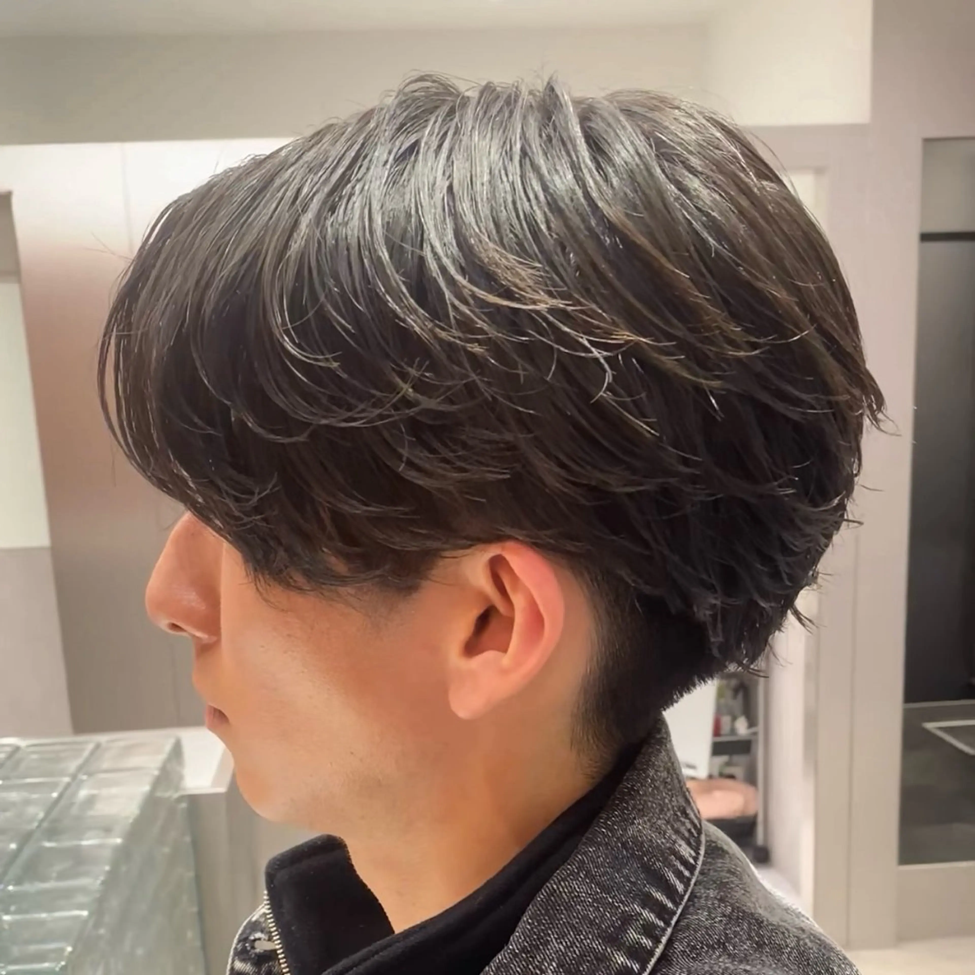 ショート カット 💎センターパート /新宿/モリオのヘアスタイル