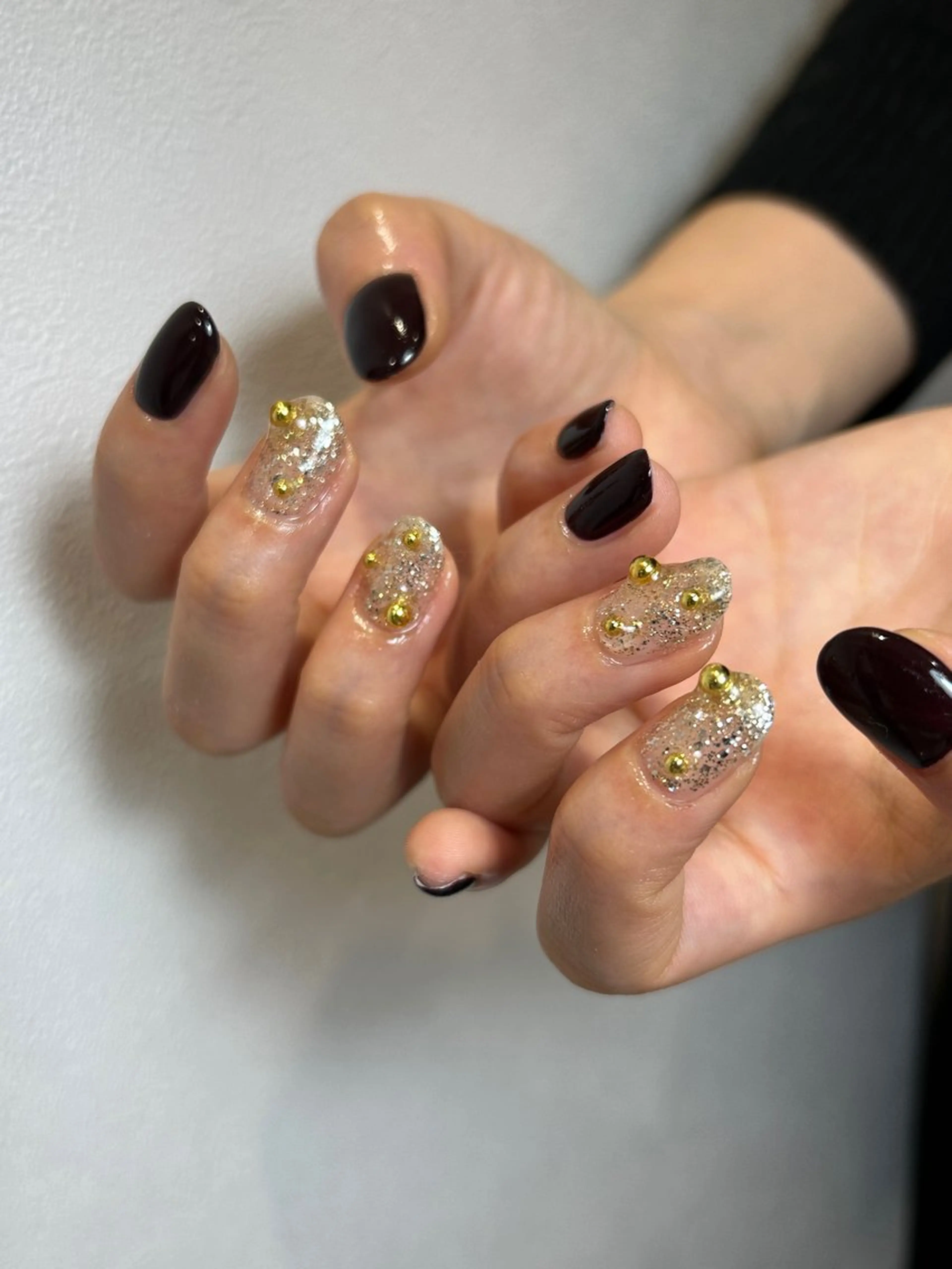 ネイル ハンドネイル NINEnami ニュアンスネイルのネイルデザイン