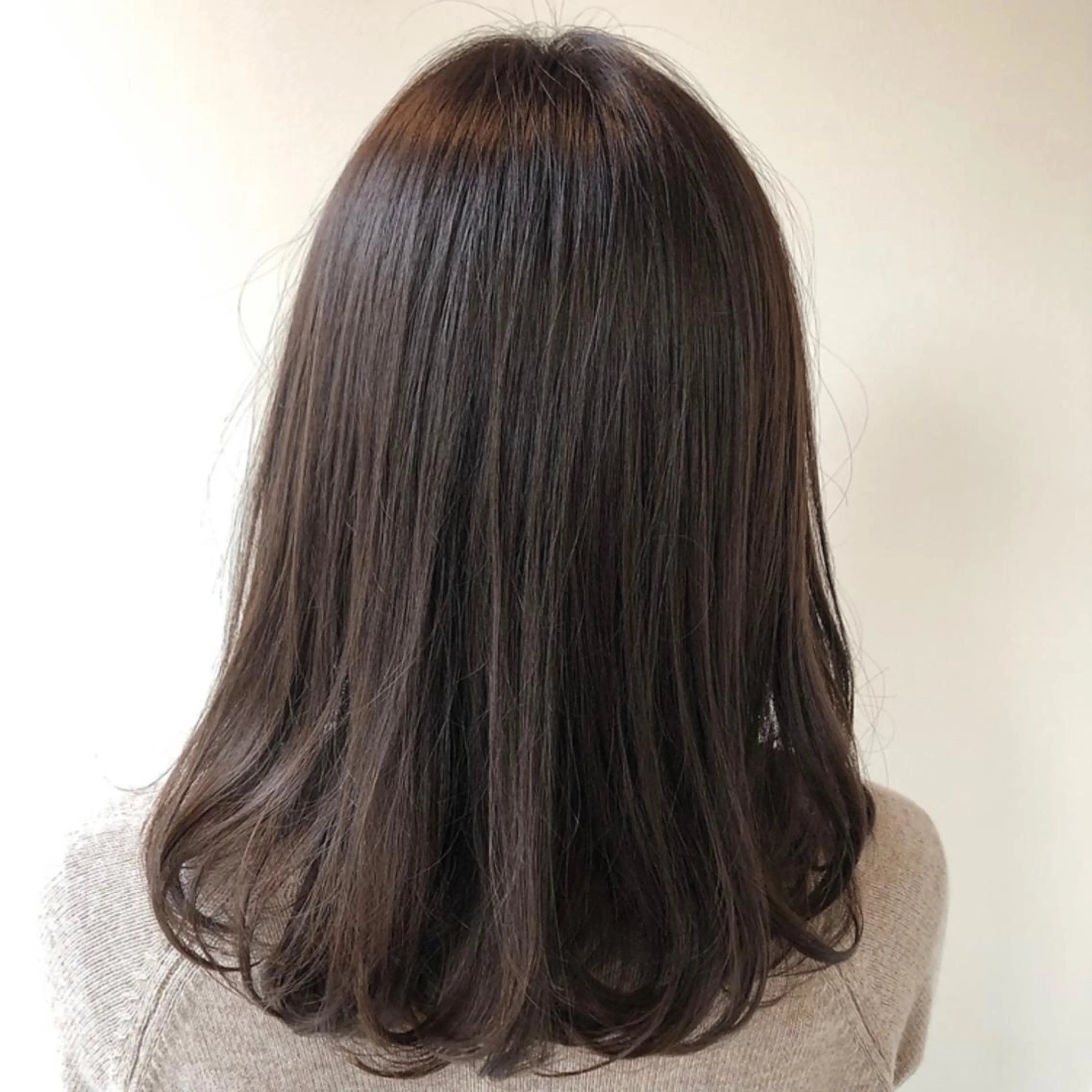 ロング カラー ブラウンカラー ダークブラウン カット ヘアカラー トリートメント 似合わせレイヤー カット/KANNAのヘアスタイル