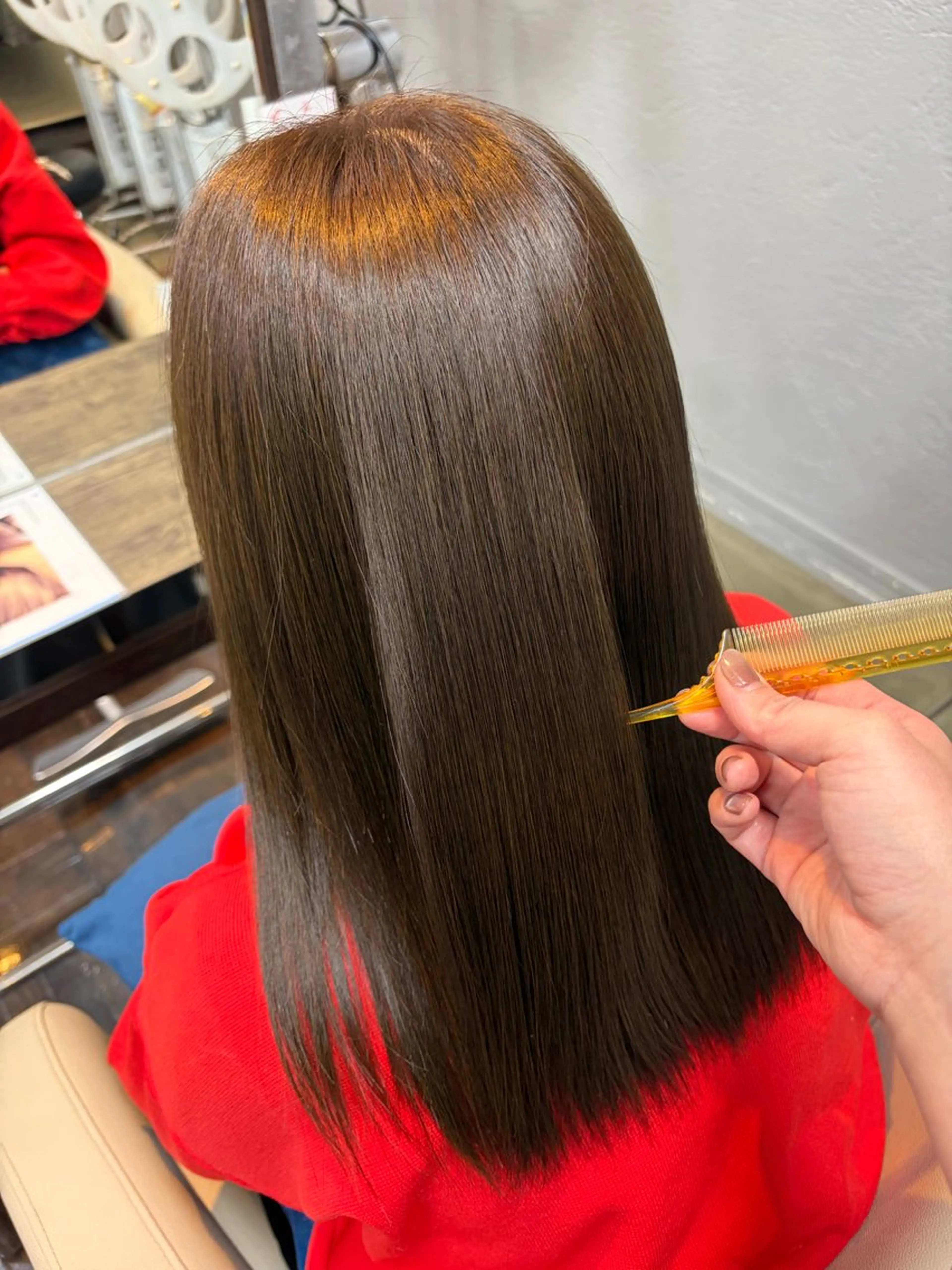 セミロング カット ヘアカラー <髪質改善>河野 🍑AVANCE.のヘアスタイル