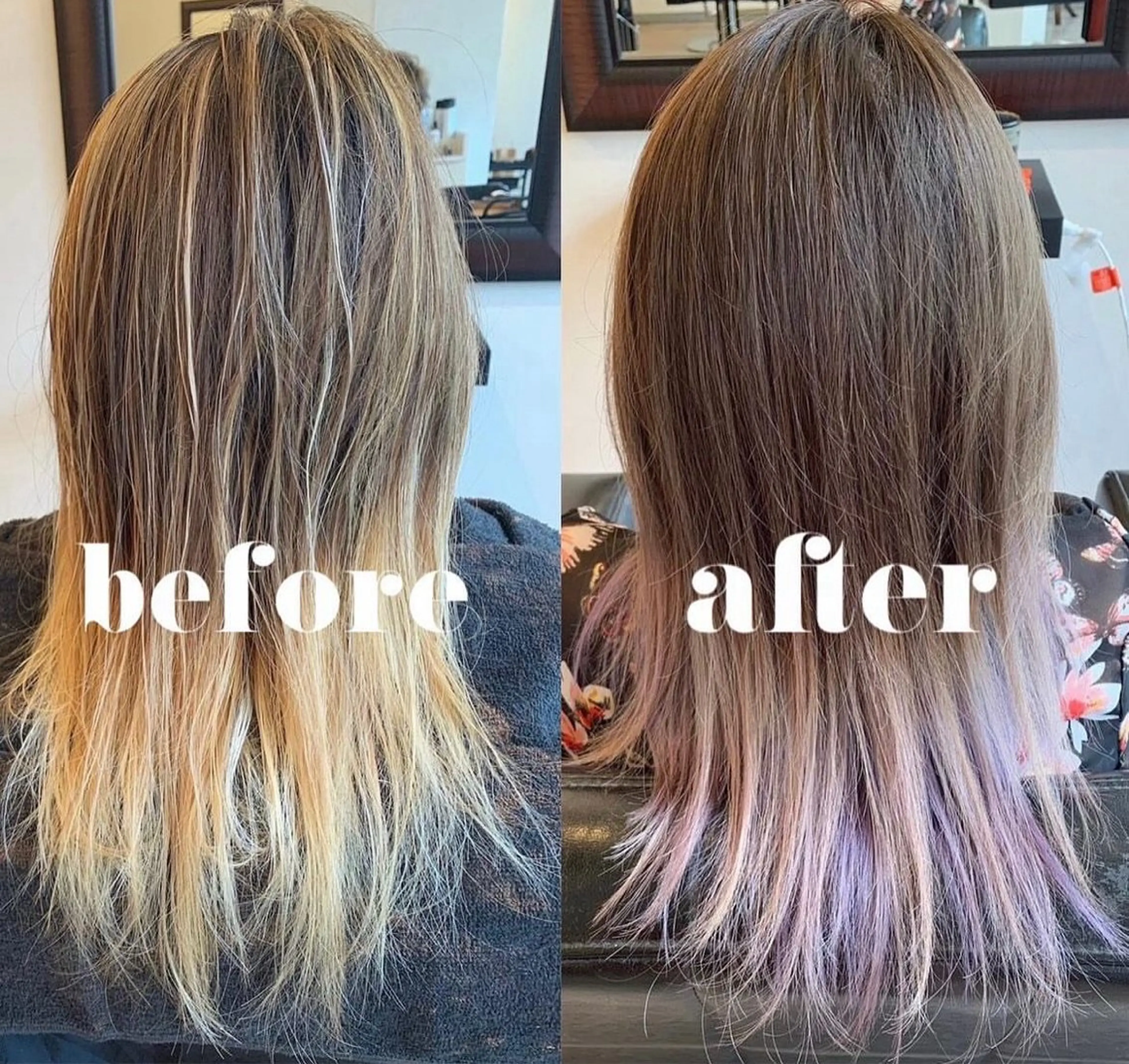 セミロング 松谷 茜のヘアスタイル