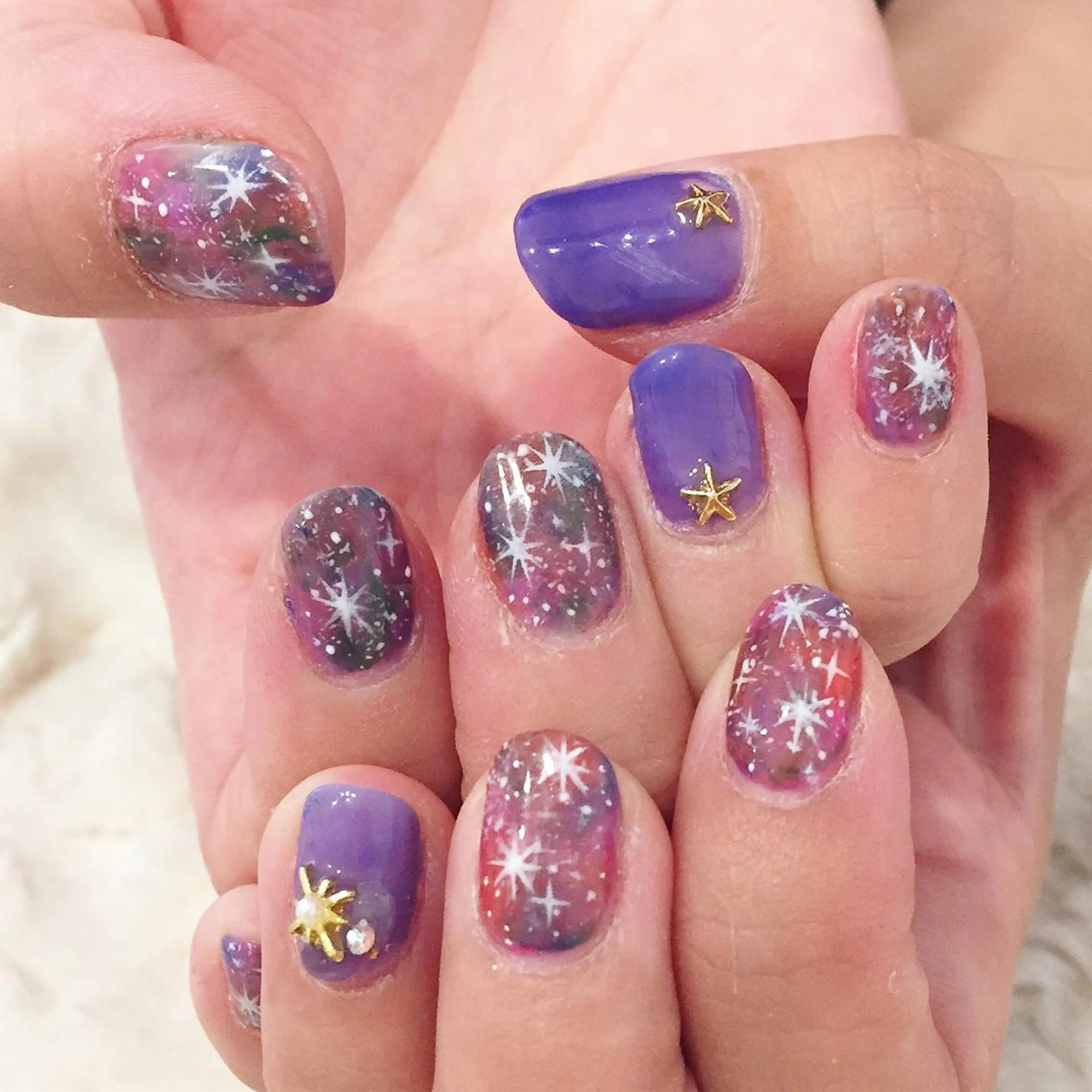 ネイル ジェルネイル 東 千夏のネイルデザイン