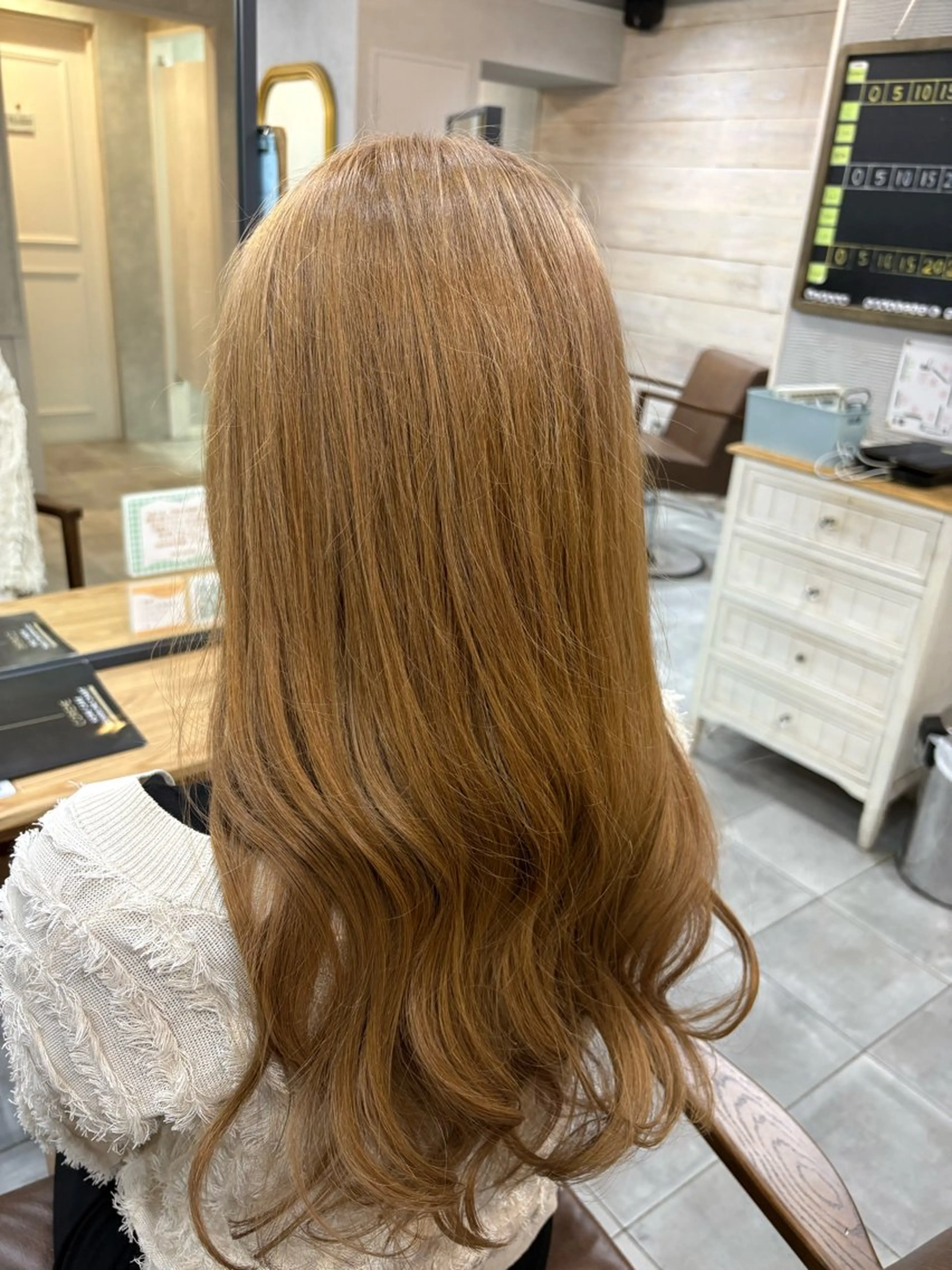 ロング カラー カット ヘアカラー 🍟月舘りほ カラー/髪質改善🍟のヘアスタイル