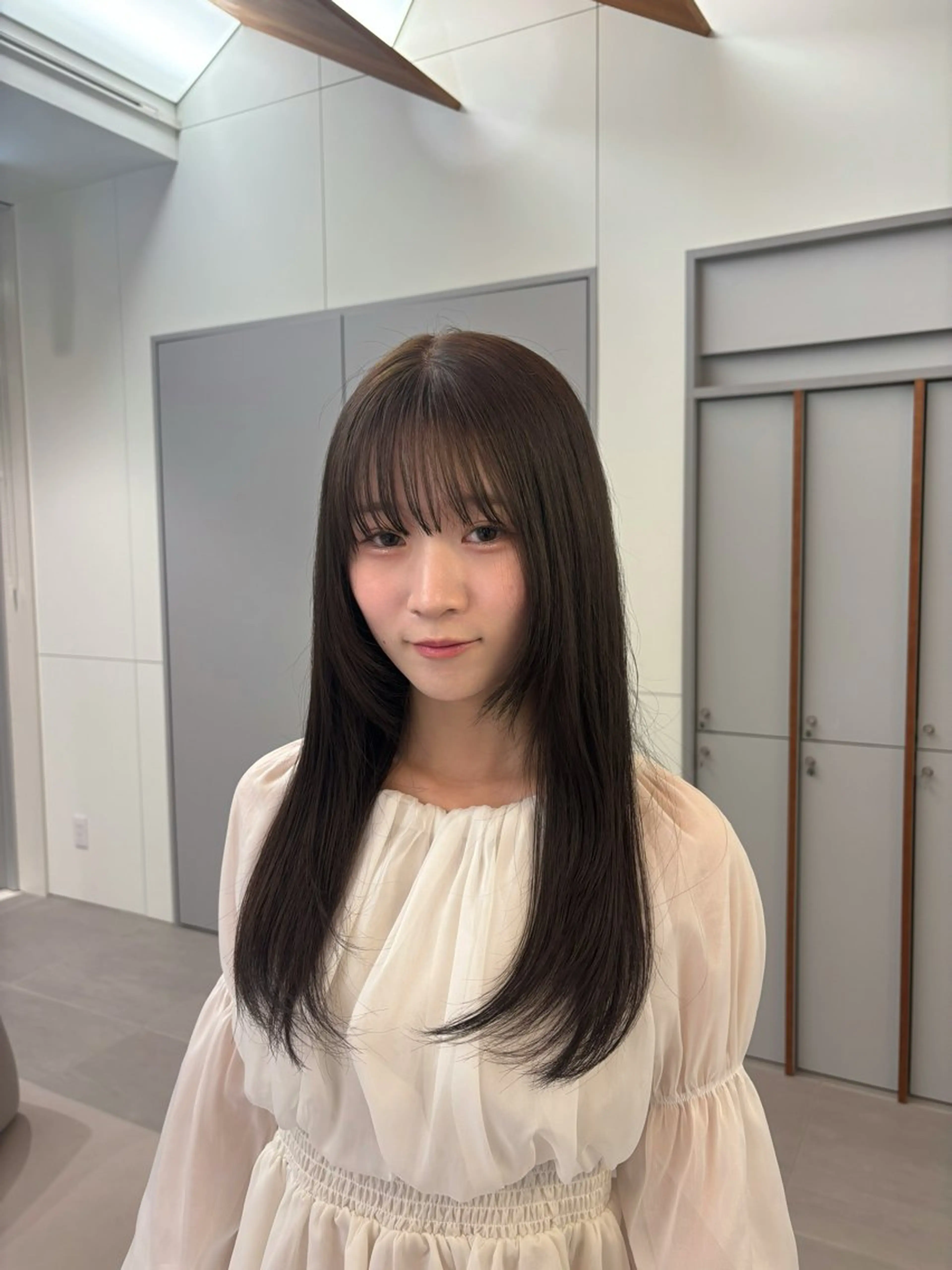 ロング ヘアカラー トリートメント カラーモデル 🪐Sena⭐️のヘアスタイル