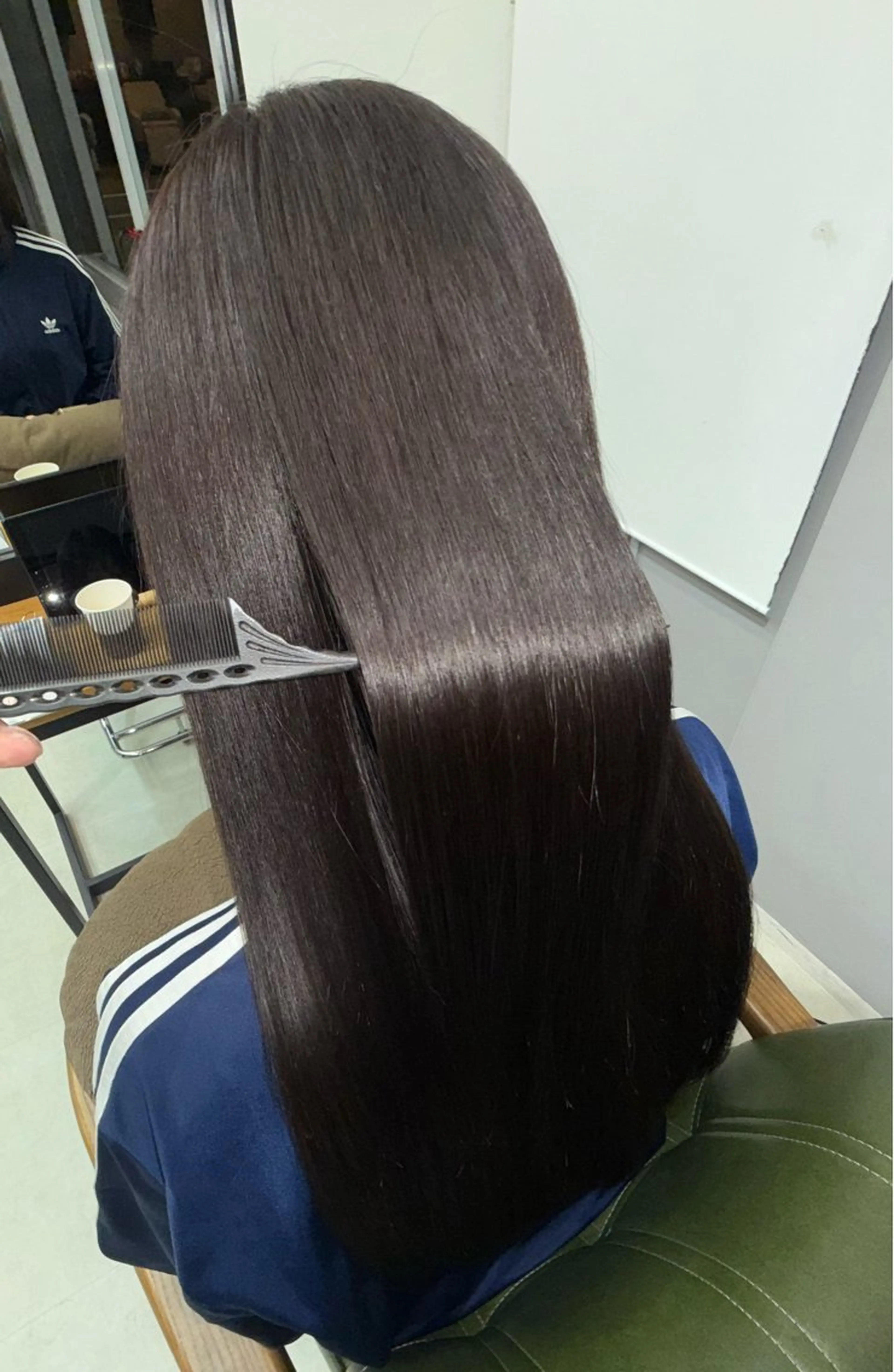 ロング 髪質改善 トリートメント カット ヘアカラー トリートメント 小池 風賀のヘアスタイル