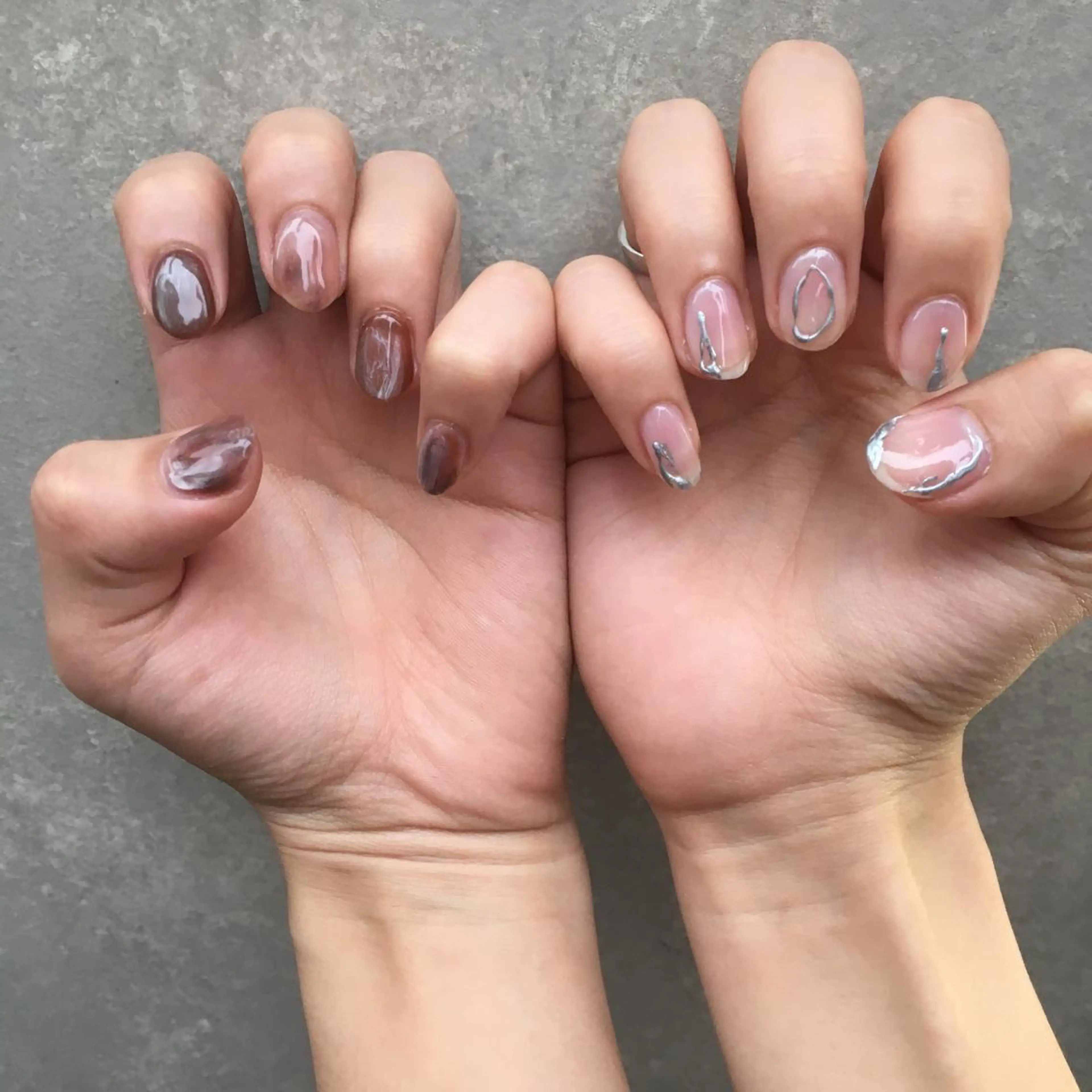 ネイル カット ヘアカラー 【似合わせ提案】鈴木 舞のネイルデザイン