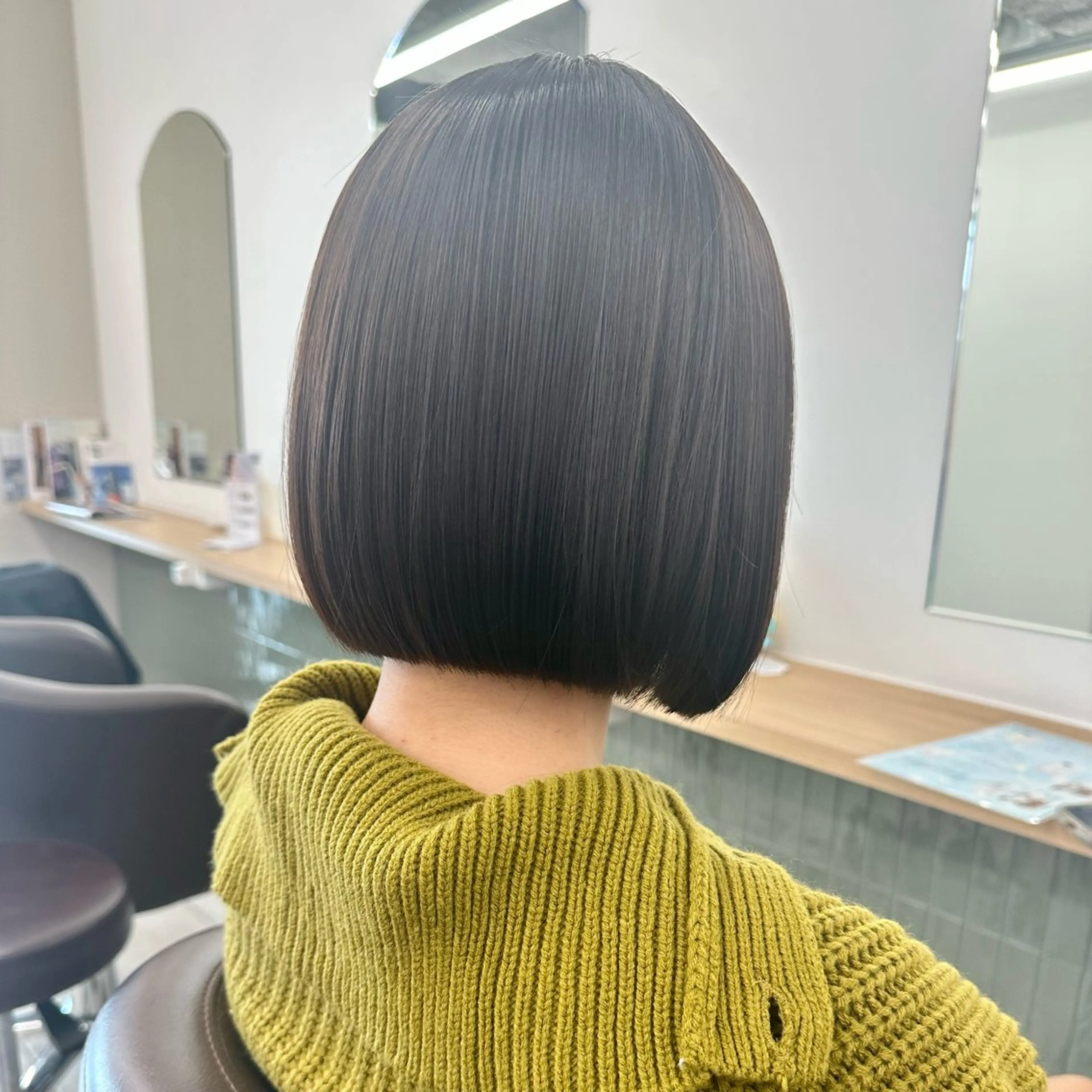 ミディアム カラー カット ヘアカラー トリートメント ブリーチなし/レイヤ ー特化🌈Tommyのヘアスタイル