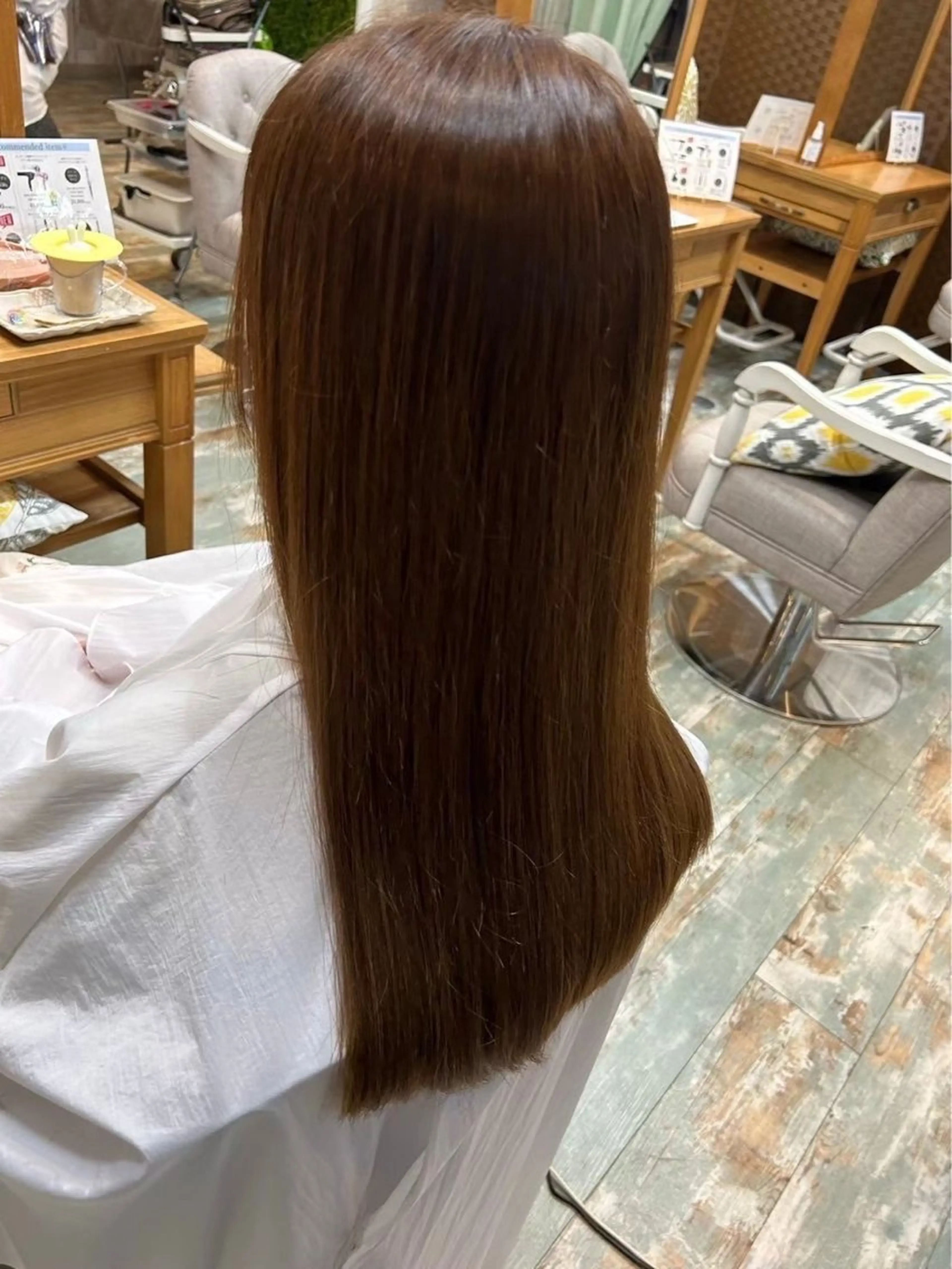 ロング albero🧸 🌳鈴木遥菜のヘアスタイル