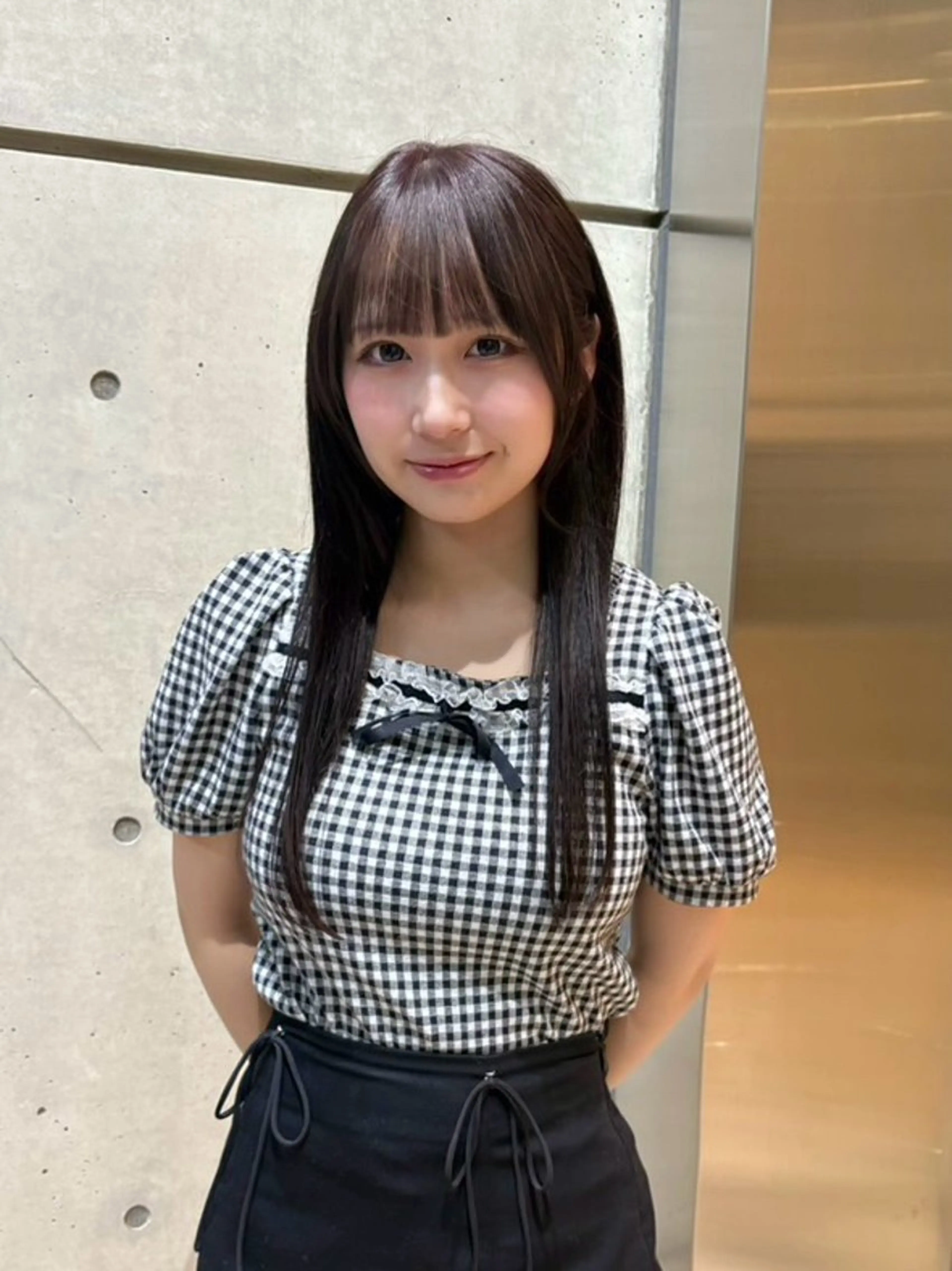 ロング カラー ヘアカラー 暖色カラーワンカラー ななほ🌷⋆⭒˚のヘアスタイル