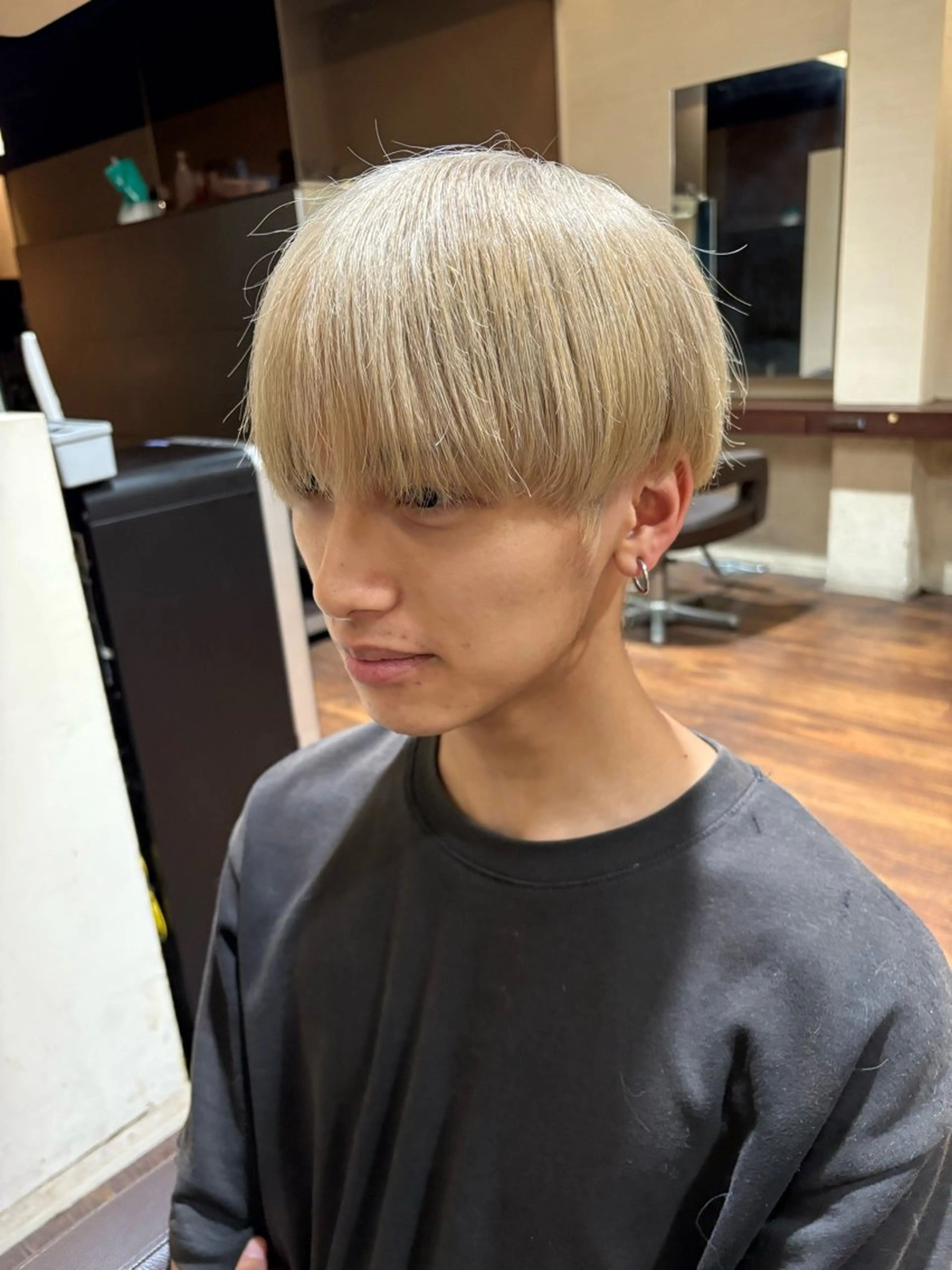 ブリーチありダブルカラーの写真