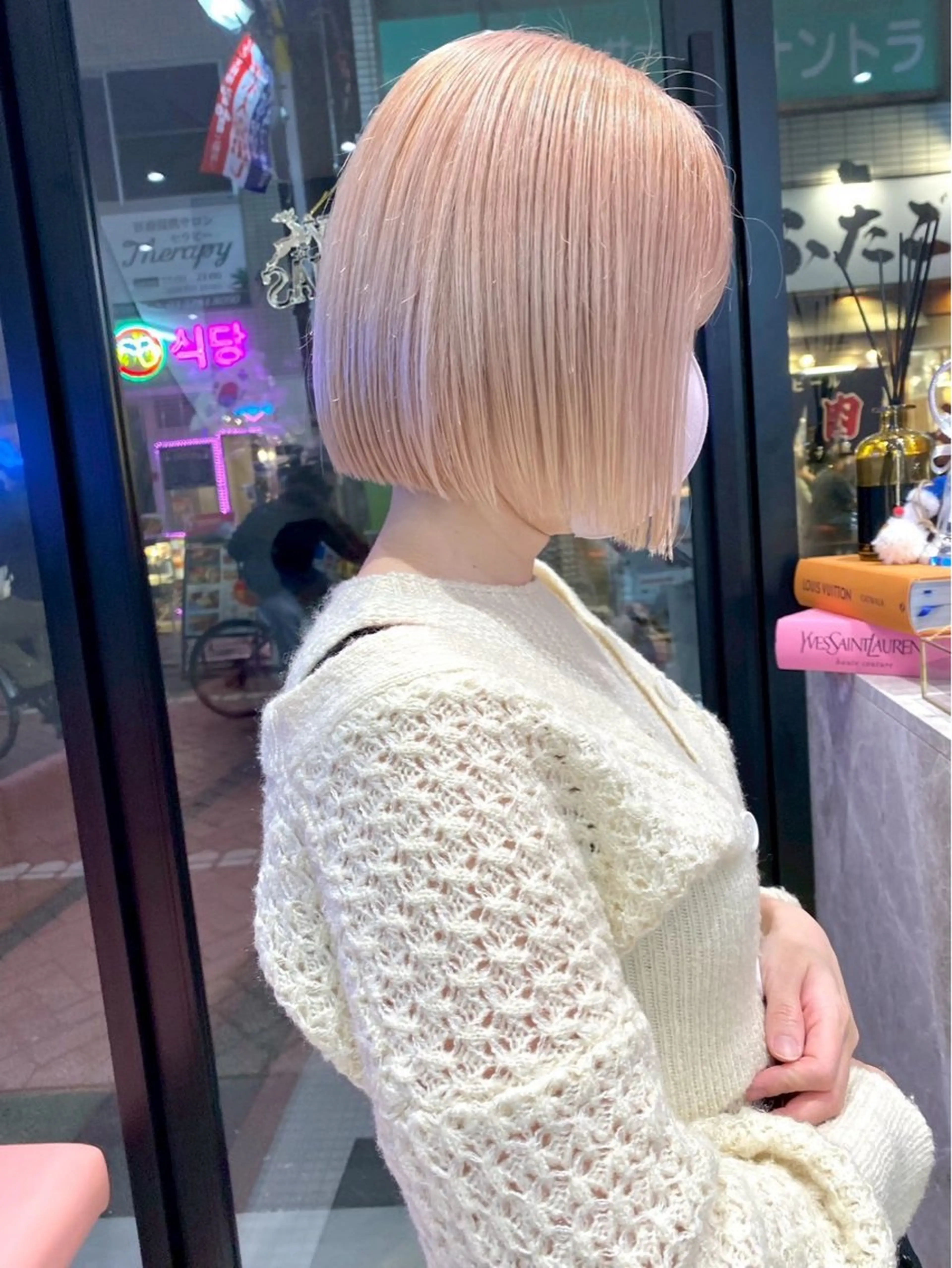 似合わせカット✂️ スチーム潤い1stepケア付きの写真