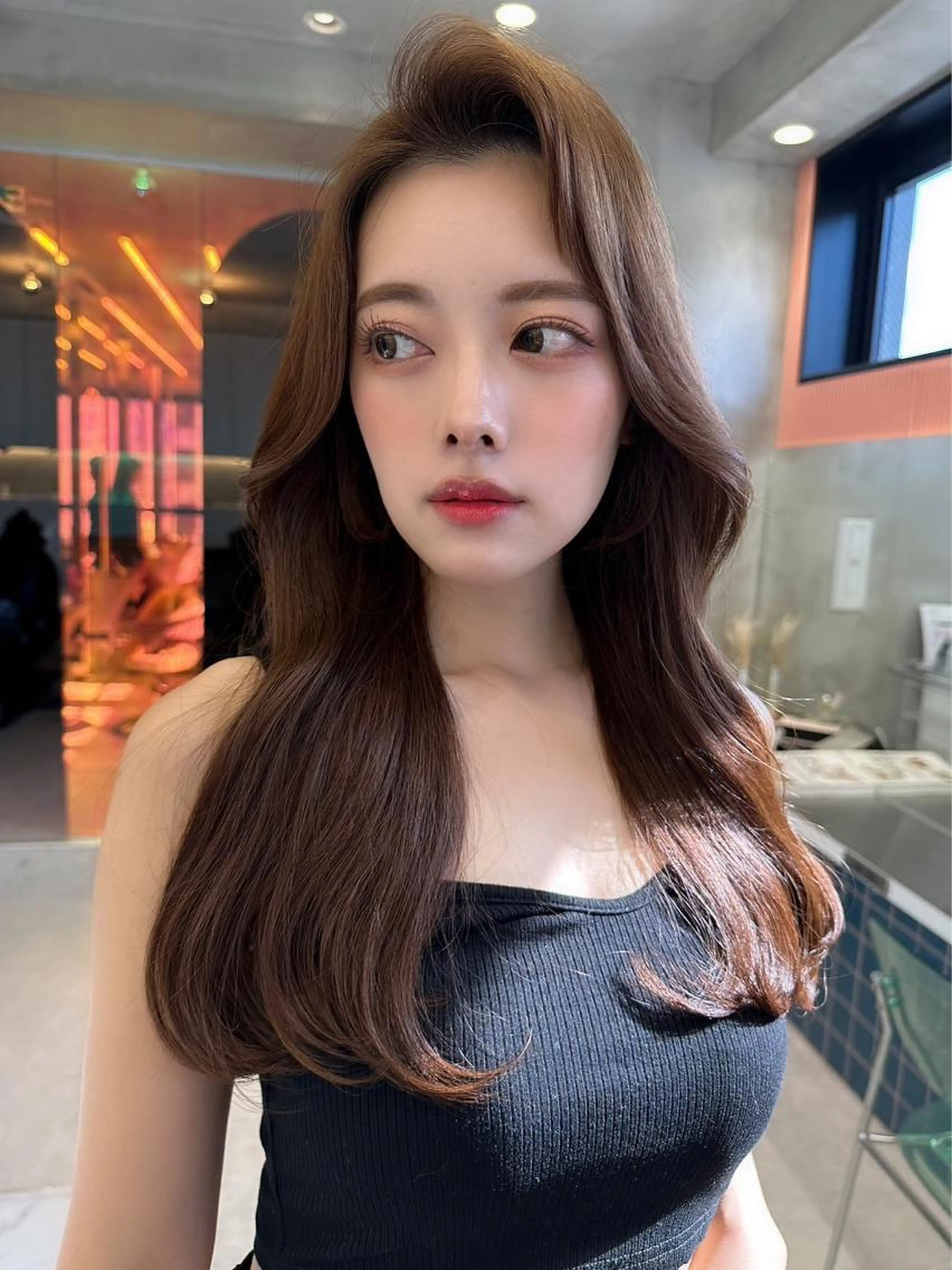 カット&透明感カラー&ミスト付きTOKIOトリートメント💕/ロング料金無しの写真