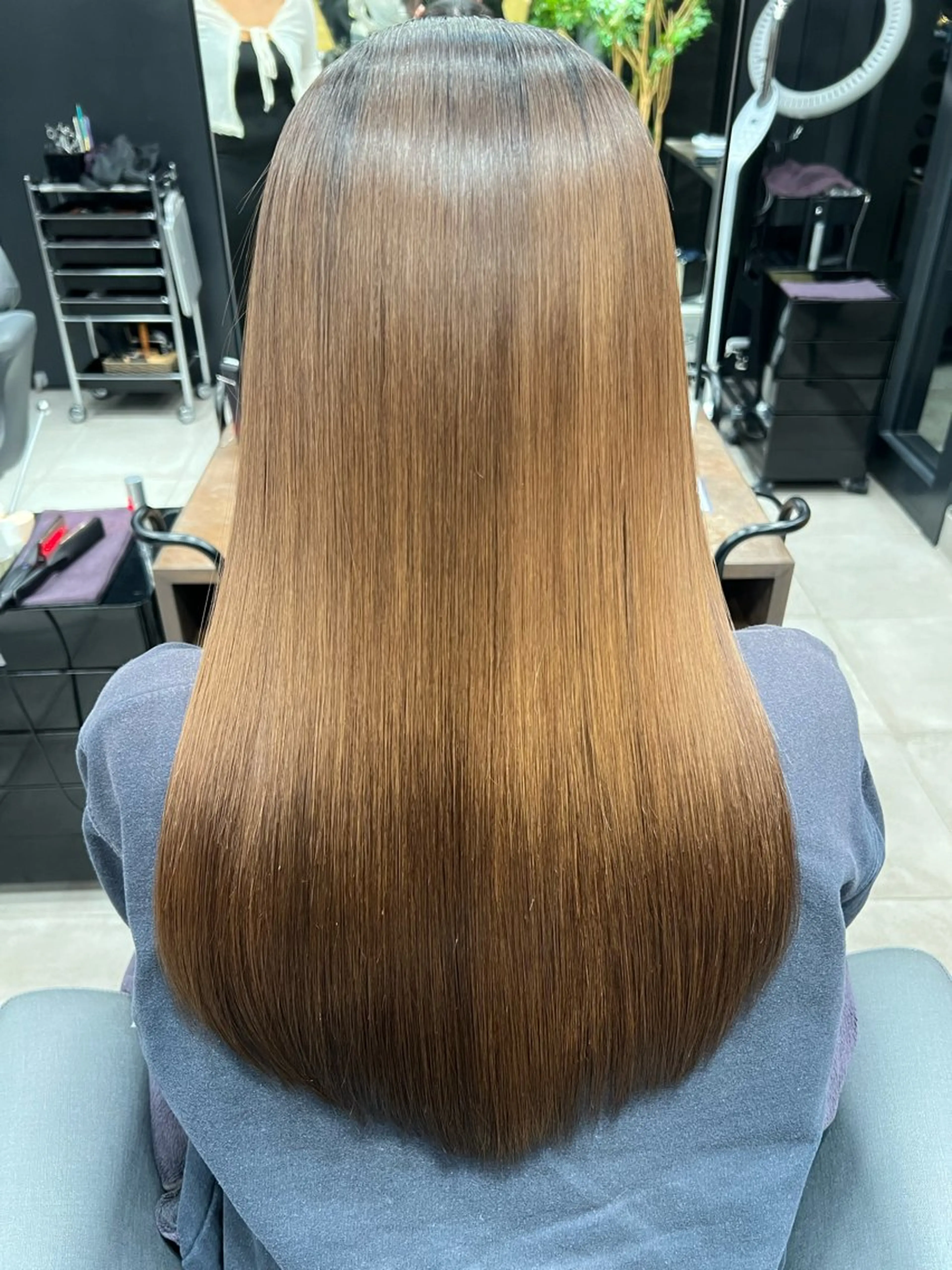 ロング カラー ヘアカラー LANVERY所属・🫧透明感カラー 艶髪🫧MAYAのヘアスタイル