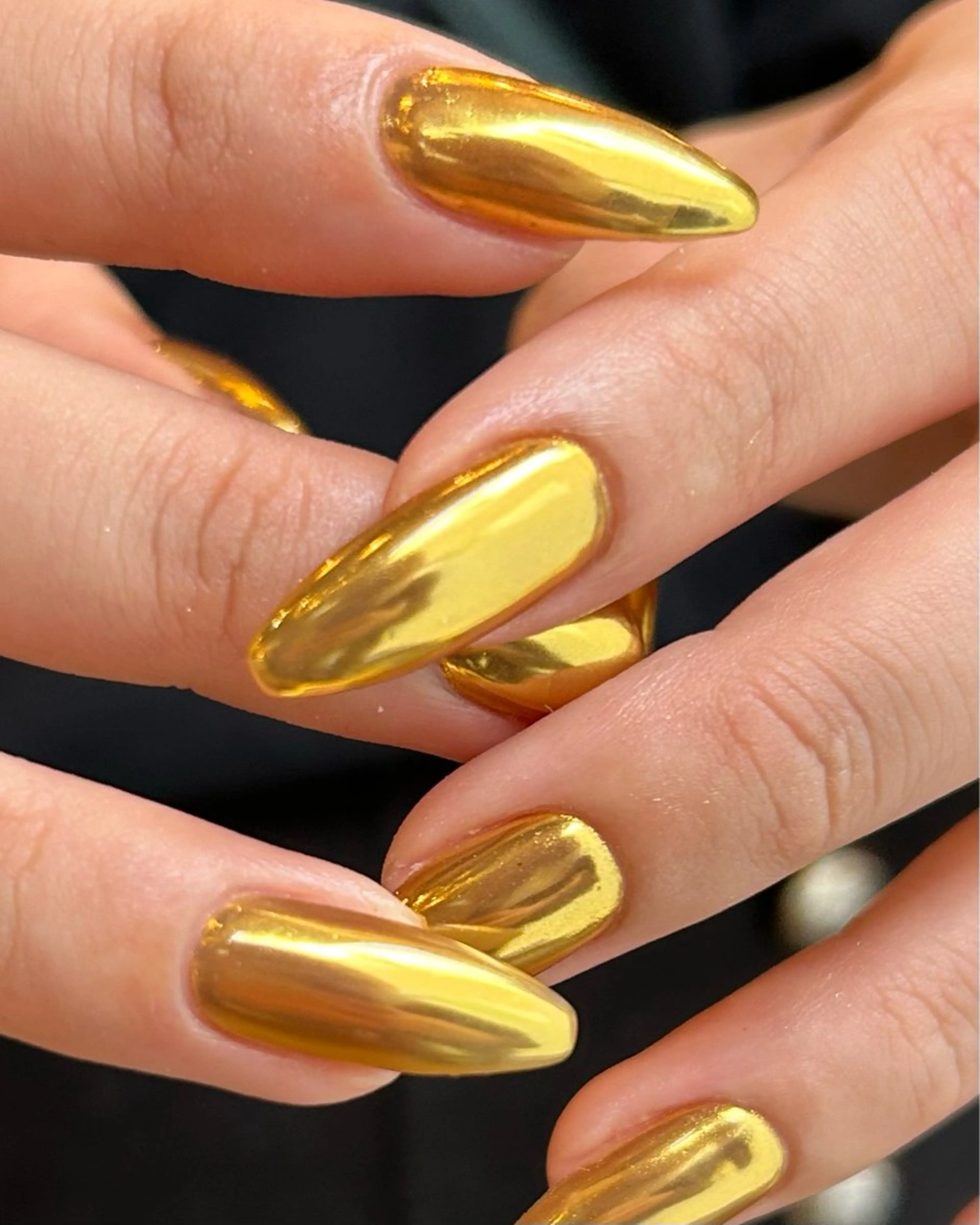 ネイル ミラーネイル ワンカラーネイル Yumi 広尾|恵比寿ネイルのネイルデザイン