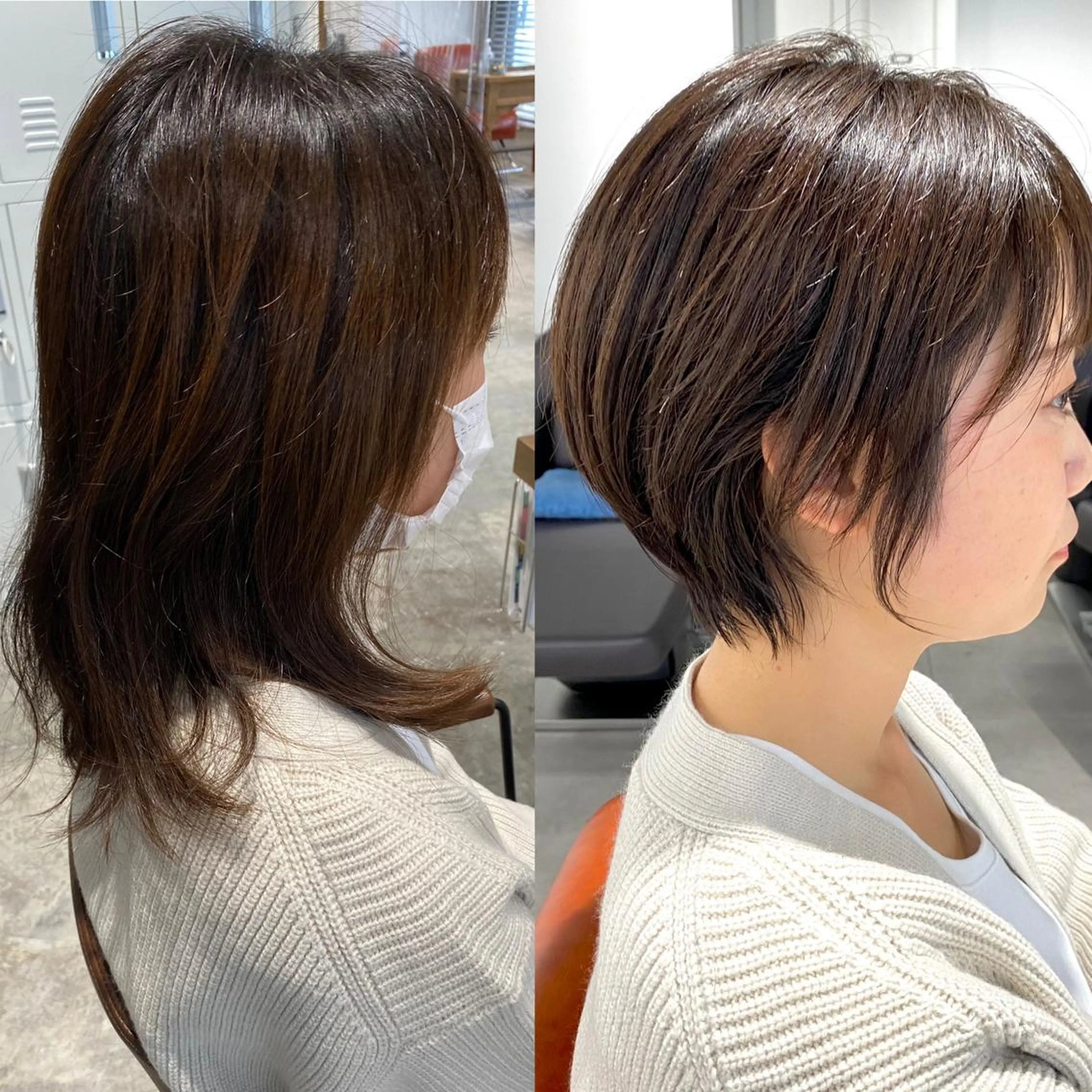 ショート ✨圧倒的満足度◎ 小顔美人ショート✨佃のヘアスタイル