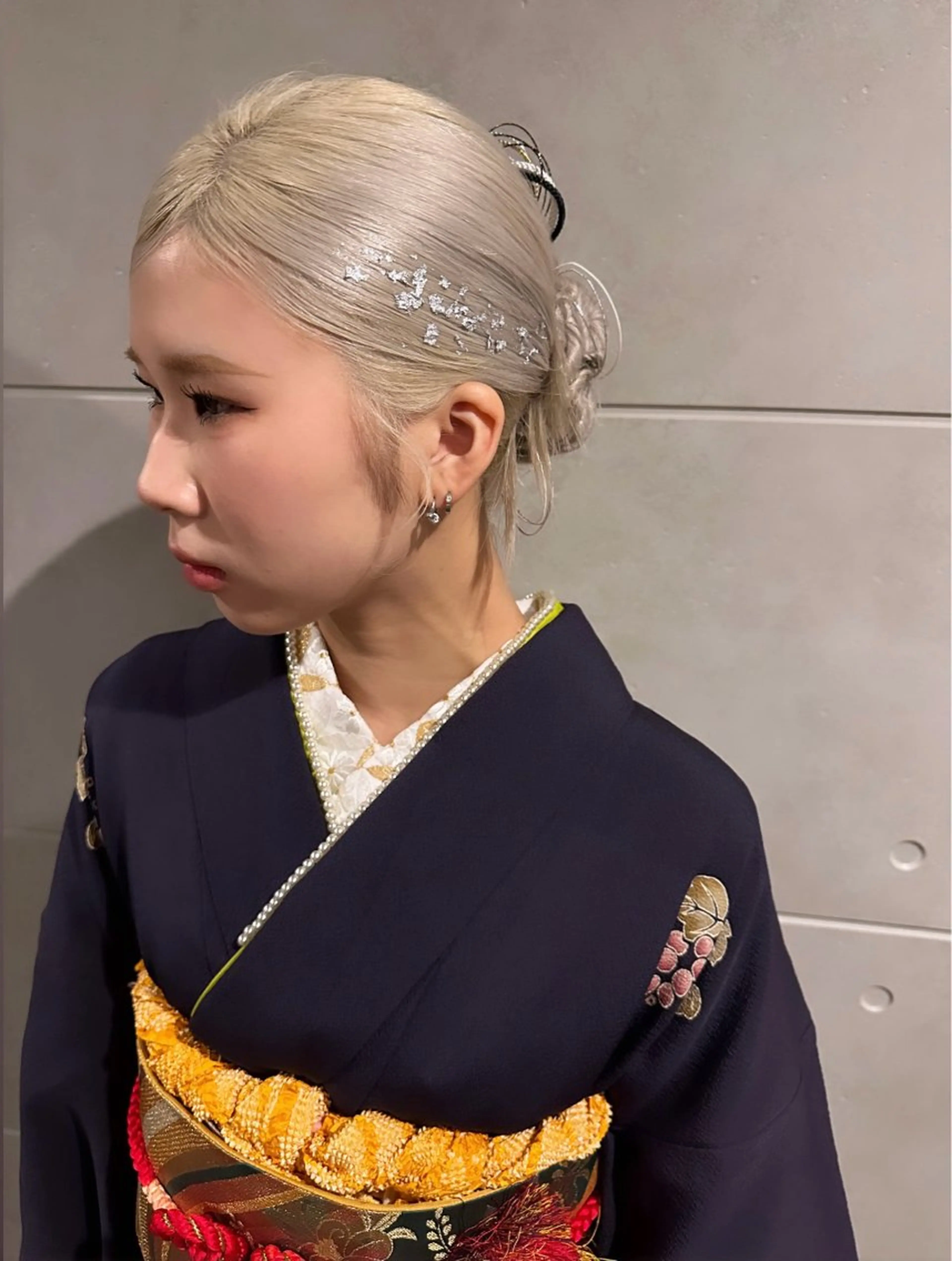 ロング ヘアアレンジ 吉野 華乃のヘアスタイル
