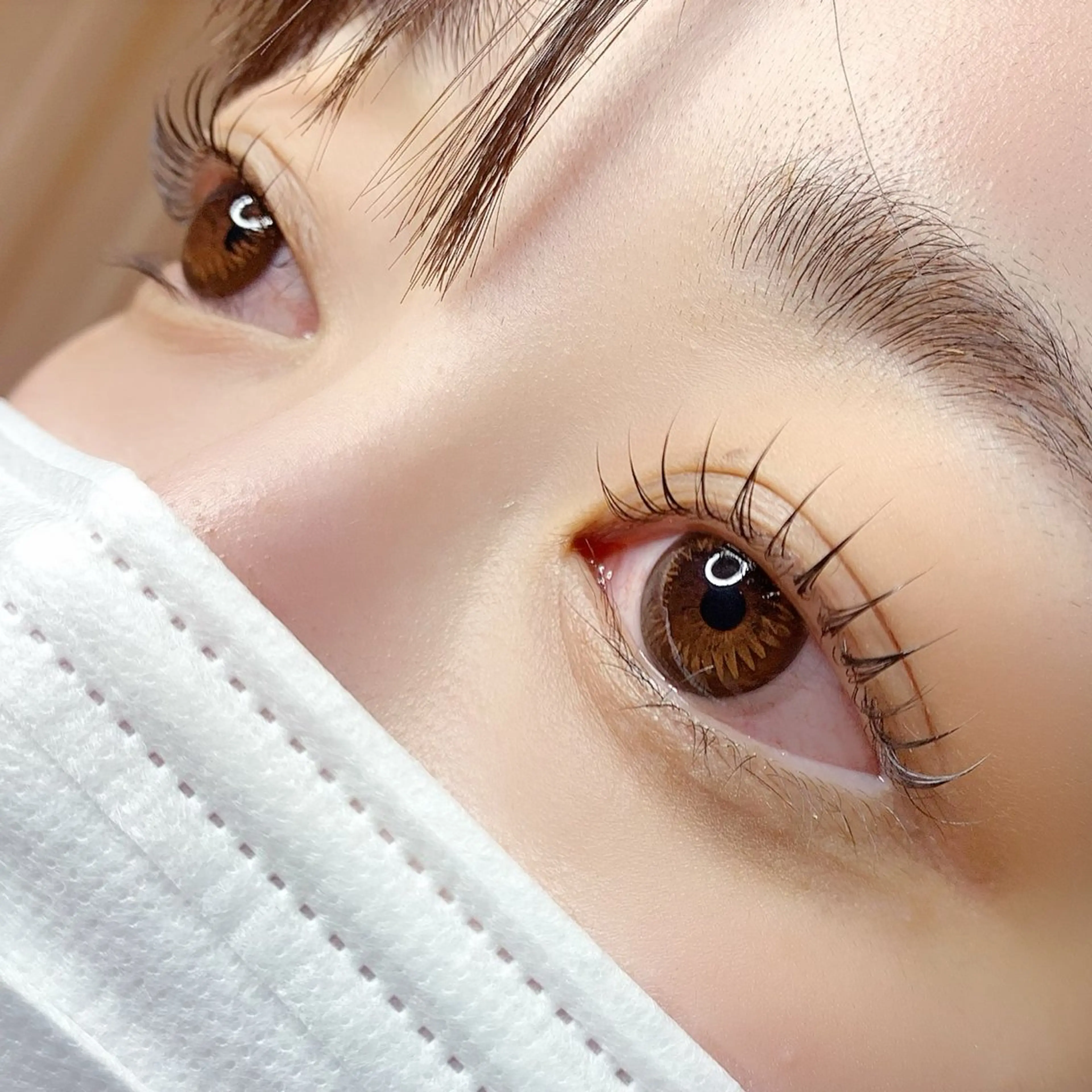 マツエク・マツパ 一重×まつ毛パーマ AYLASH石川 韓国風/カラエクのマツエク・マツパデザイン