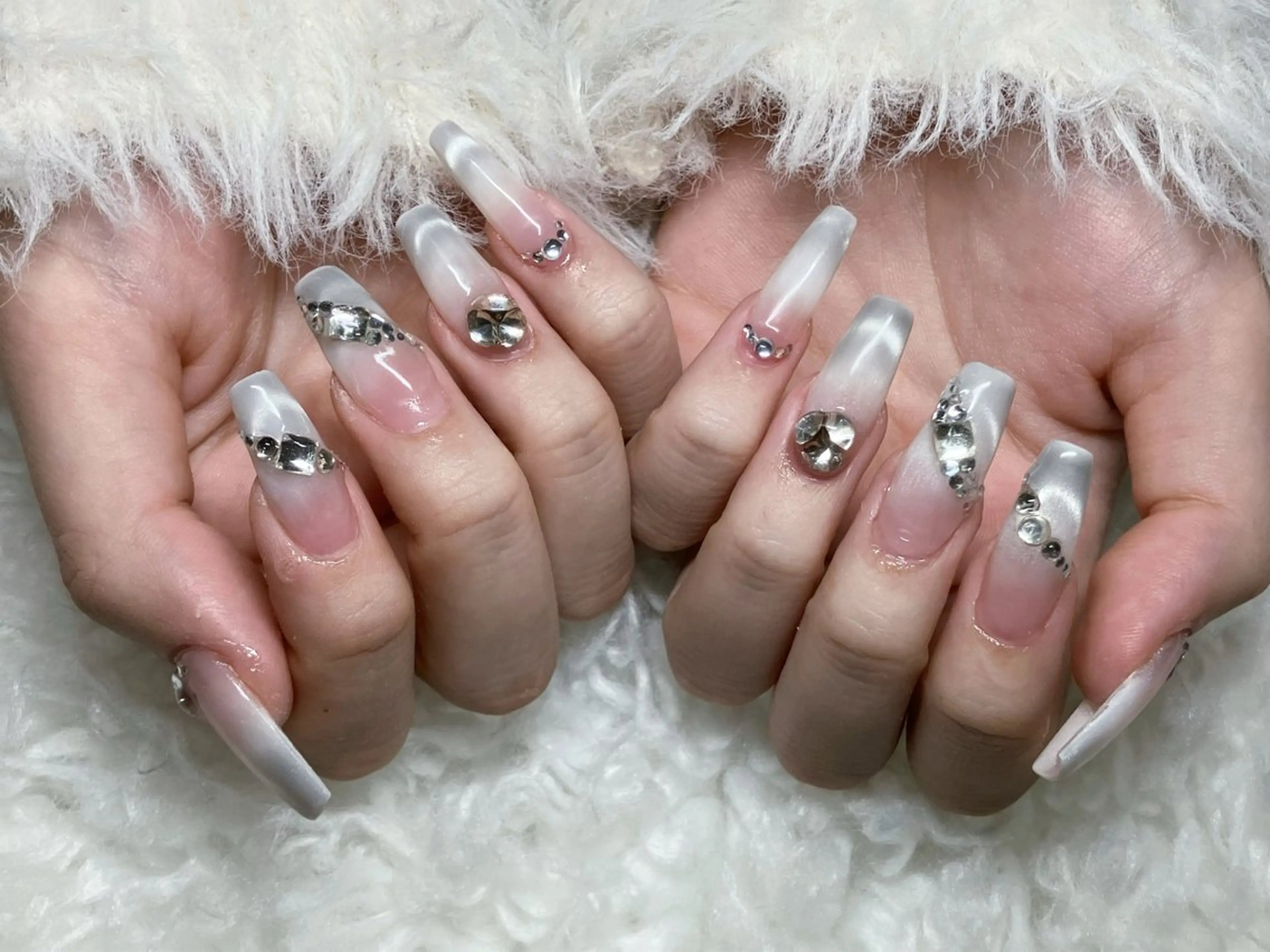 ネイル ハンドネイル 💜MIYA nail川崎店のネイルデザイン