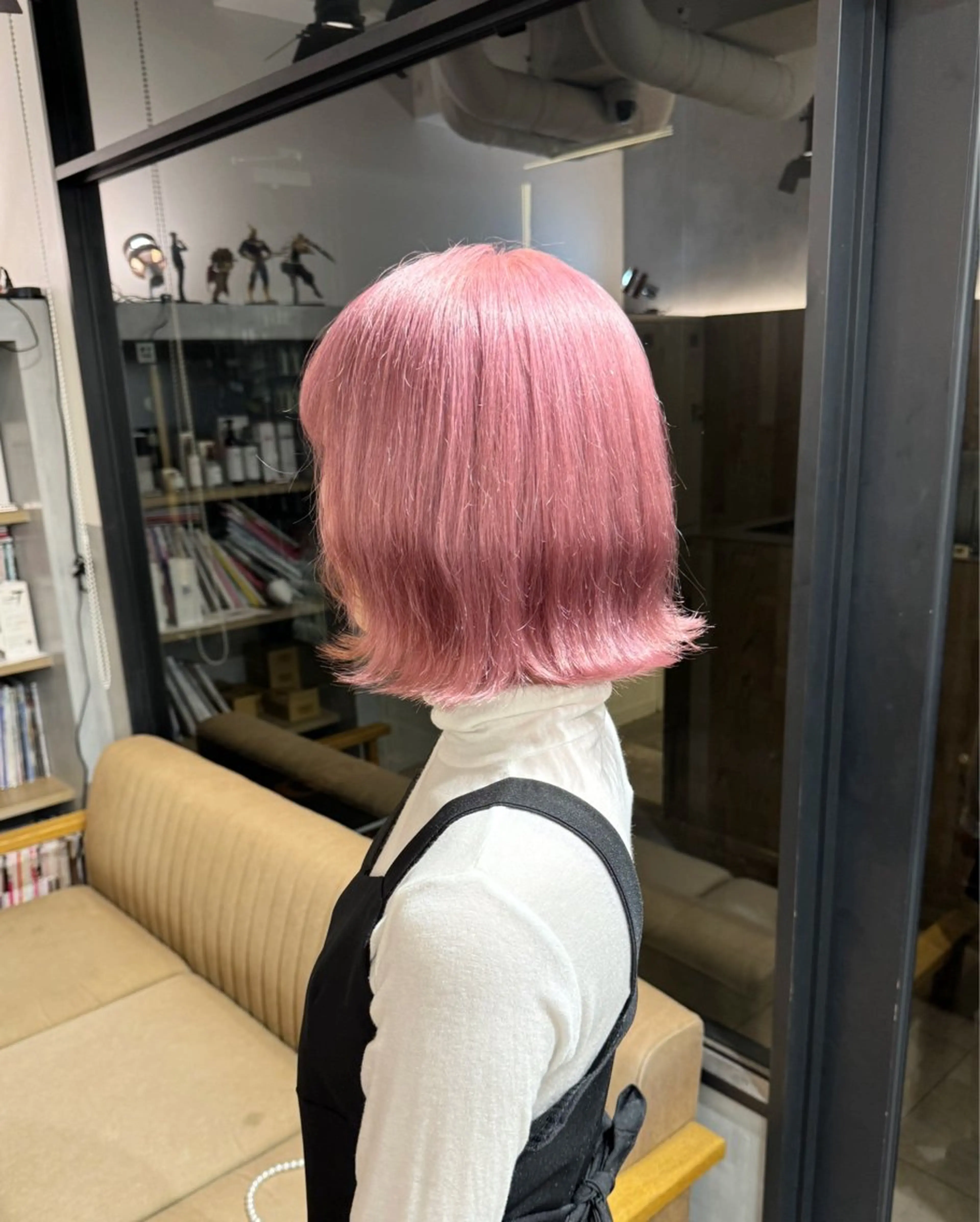 ミディアム カット ヘアカラー トリートメント ✨本日空きあります✨ 遠田コウヘイ🌟のヘアスタイル