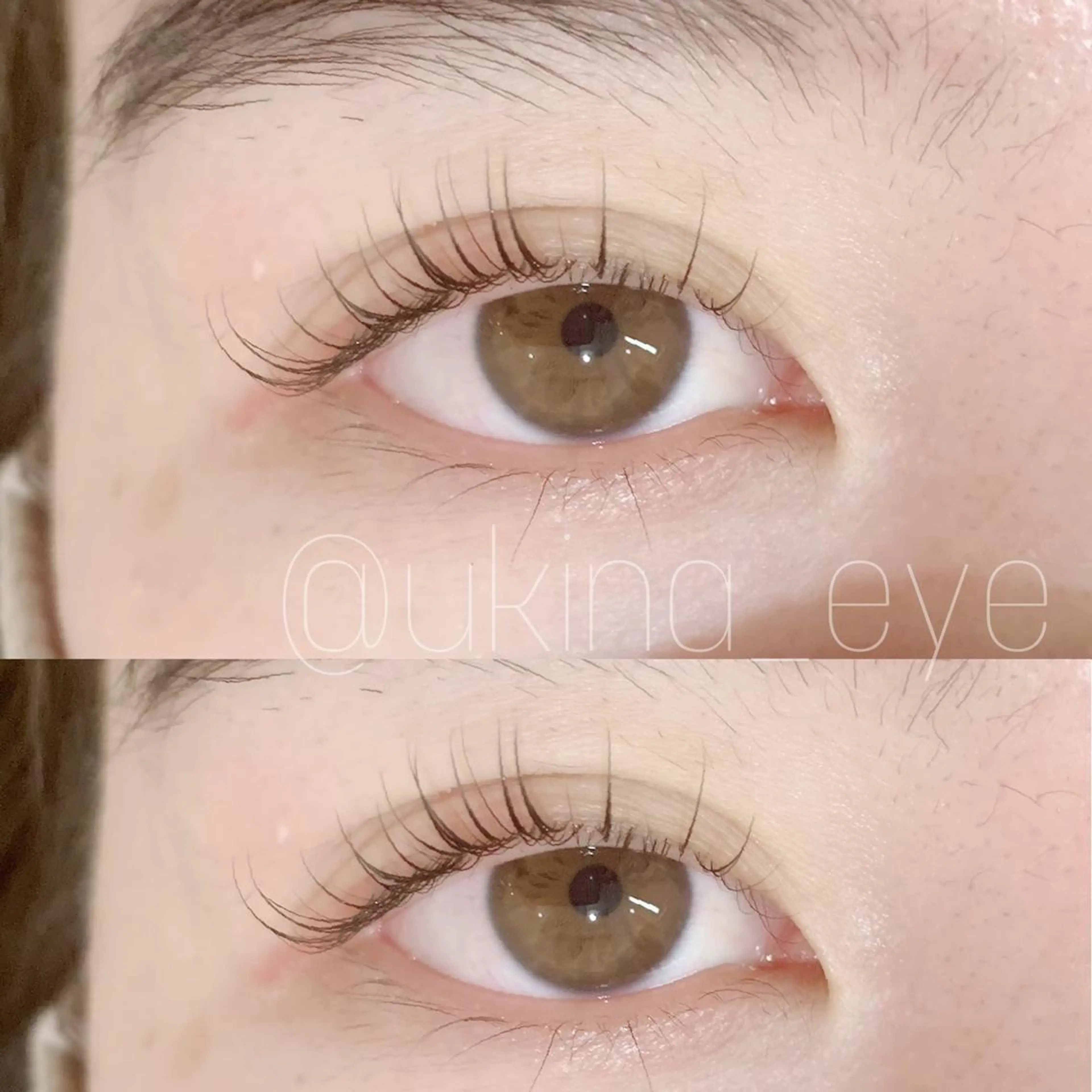 マツエク・マツパ ケラチンラッシュリフト Roco'Lush カジ ユキナのマツエク・マツパデザイン