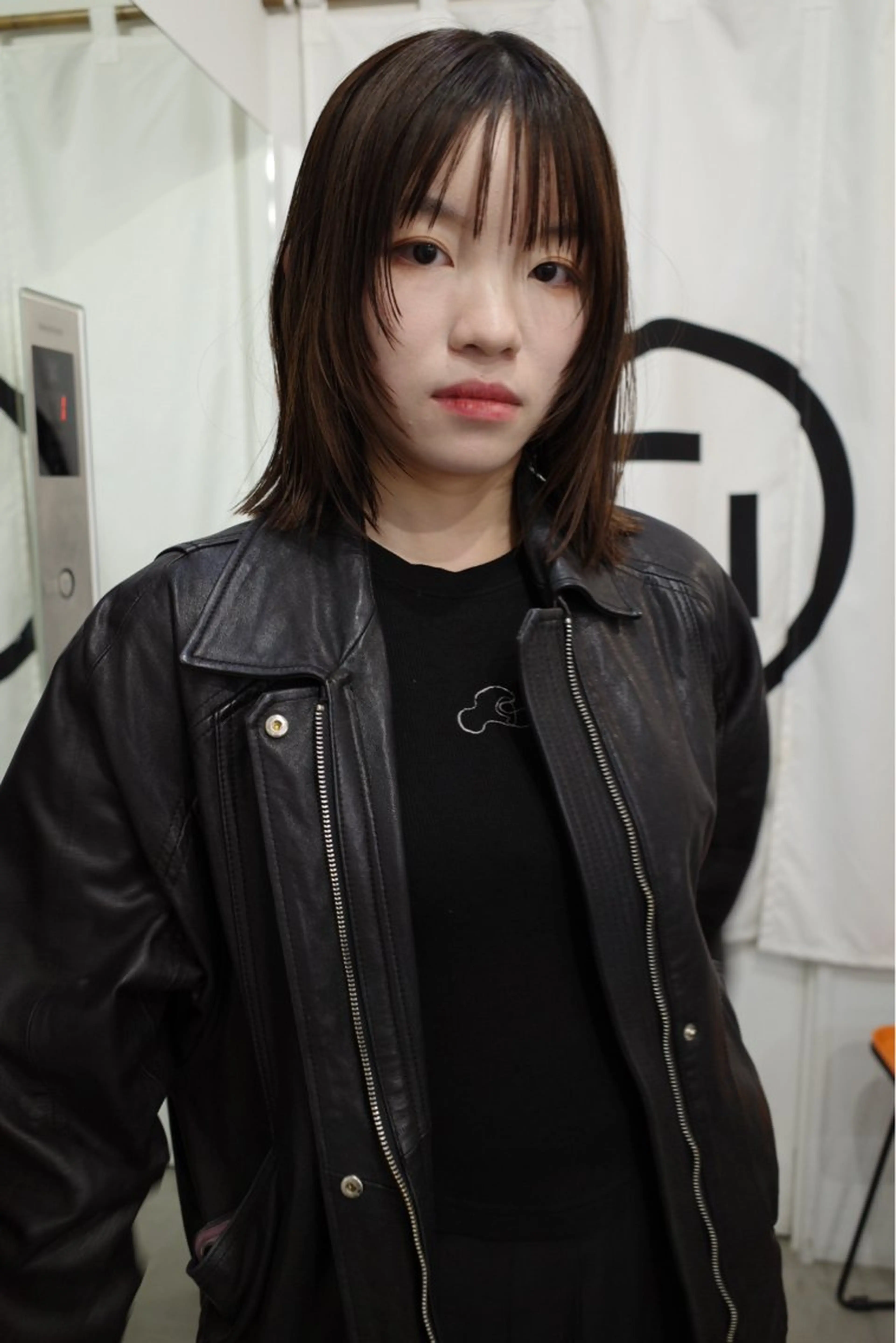 ミディアム 顔まわりレイヤー レイヤーカット 🧚🏼ボブパーマ 歩美のヘアスタイル