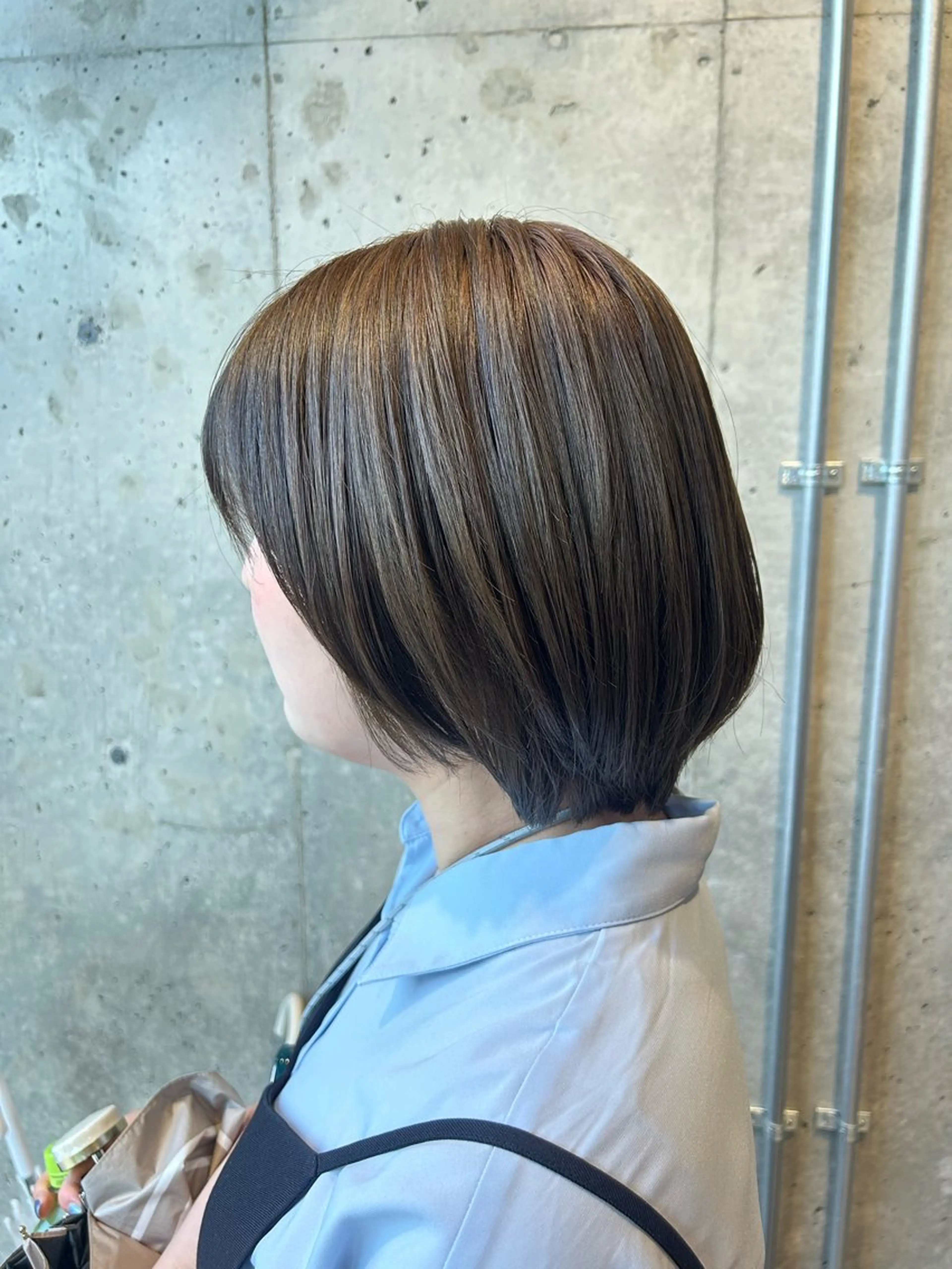 ミディアム ヘアカラー トリートメント 🤡暖色艶カラー 🤡みさきのヘアスタイル