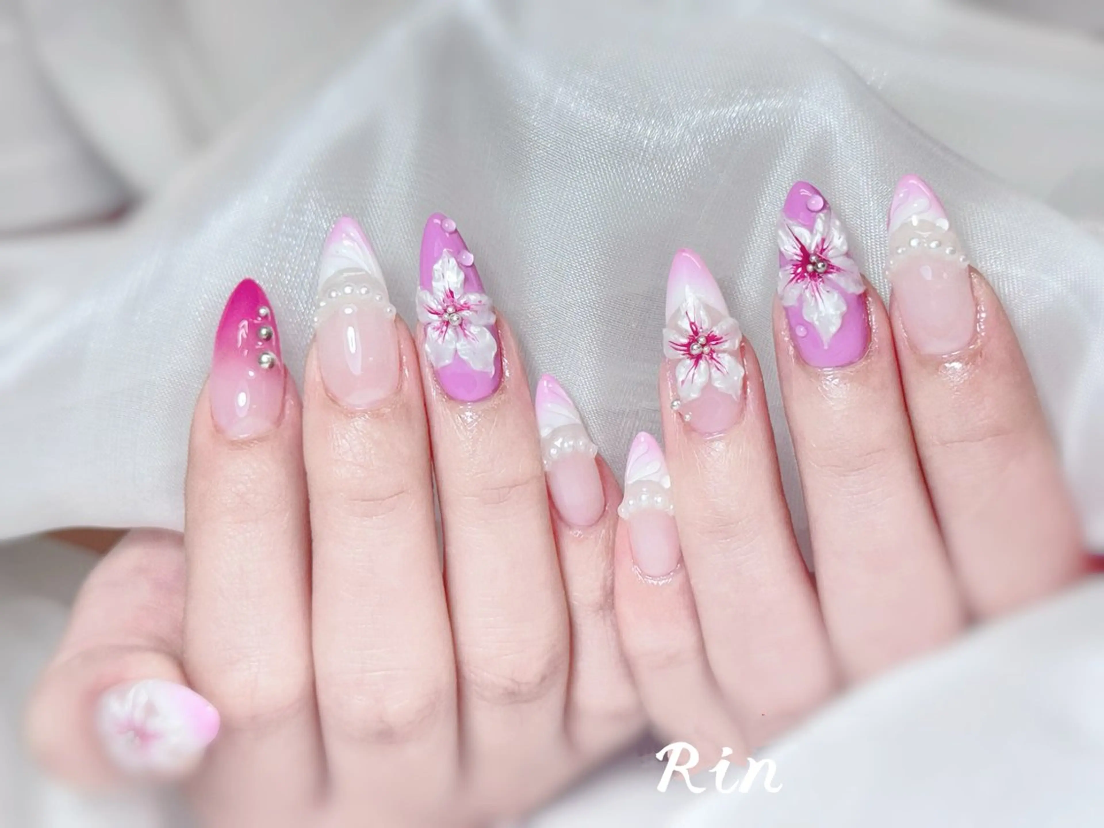 ネイル ハンドネイル Rin 🍭のネイルデザイン