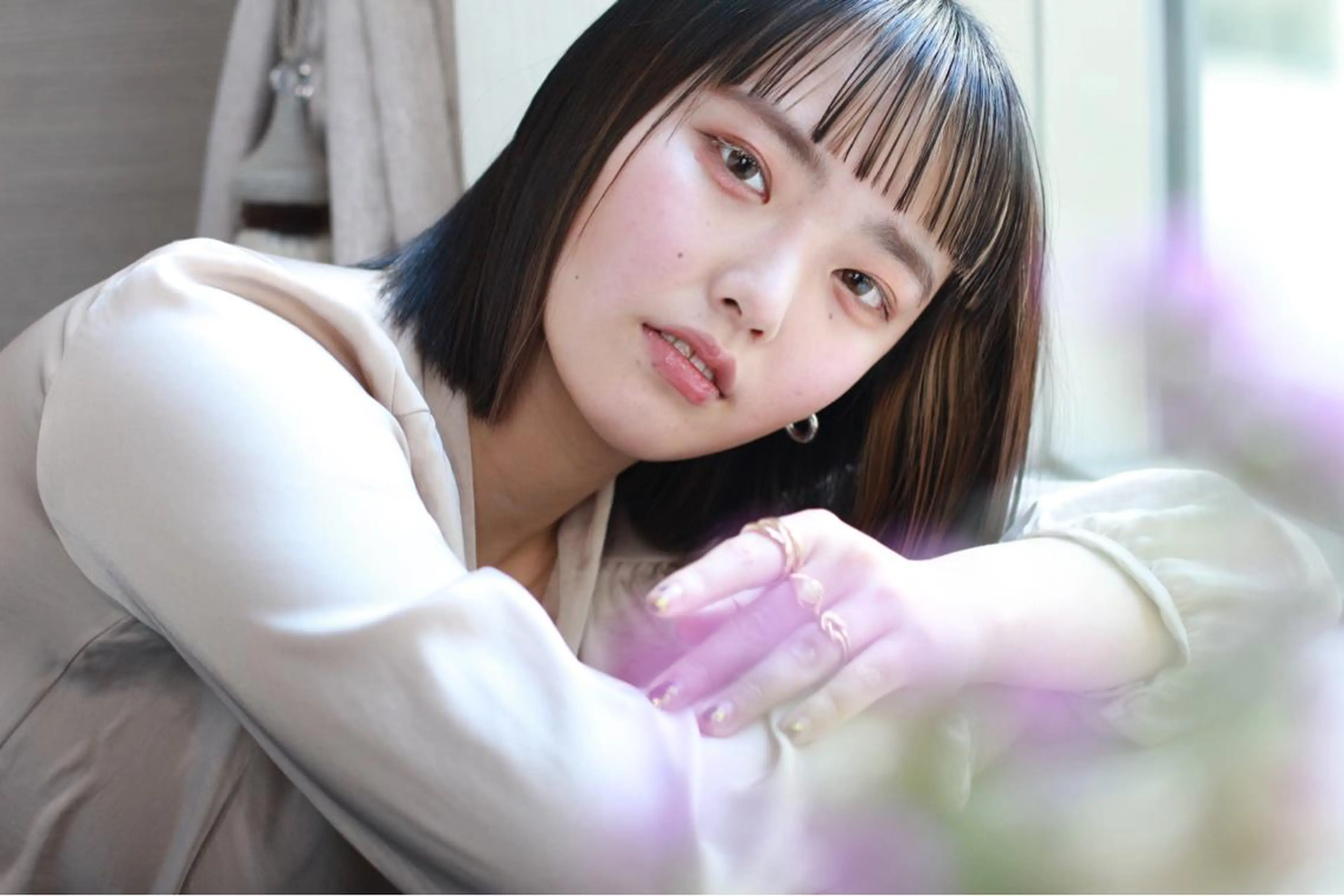 🌹前髪縮毛矯正🌹&前髪カット【当店はどのクーポンでもメンズも可能です🙆♀️✨】の写真