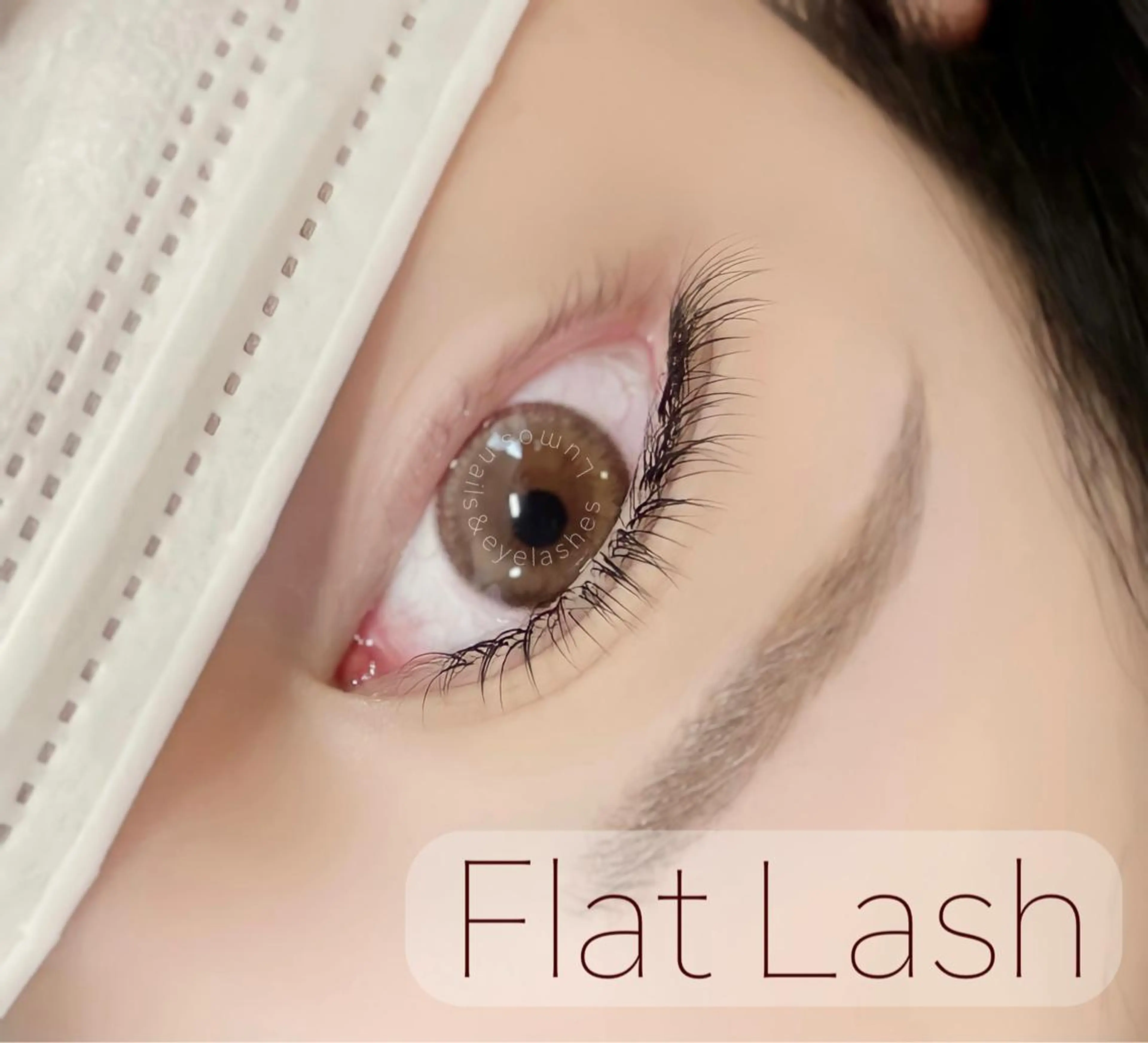 マツエク・マツパ フラットラッシュ マツエク Lumos nail&eyelash所属・Lumos Ayakaのマツエク・マツパデザイン