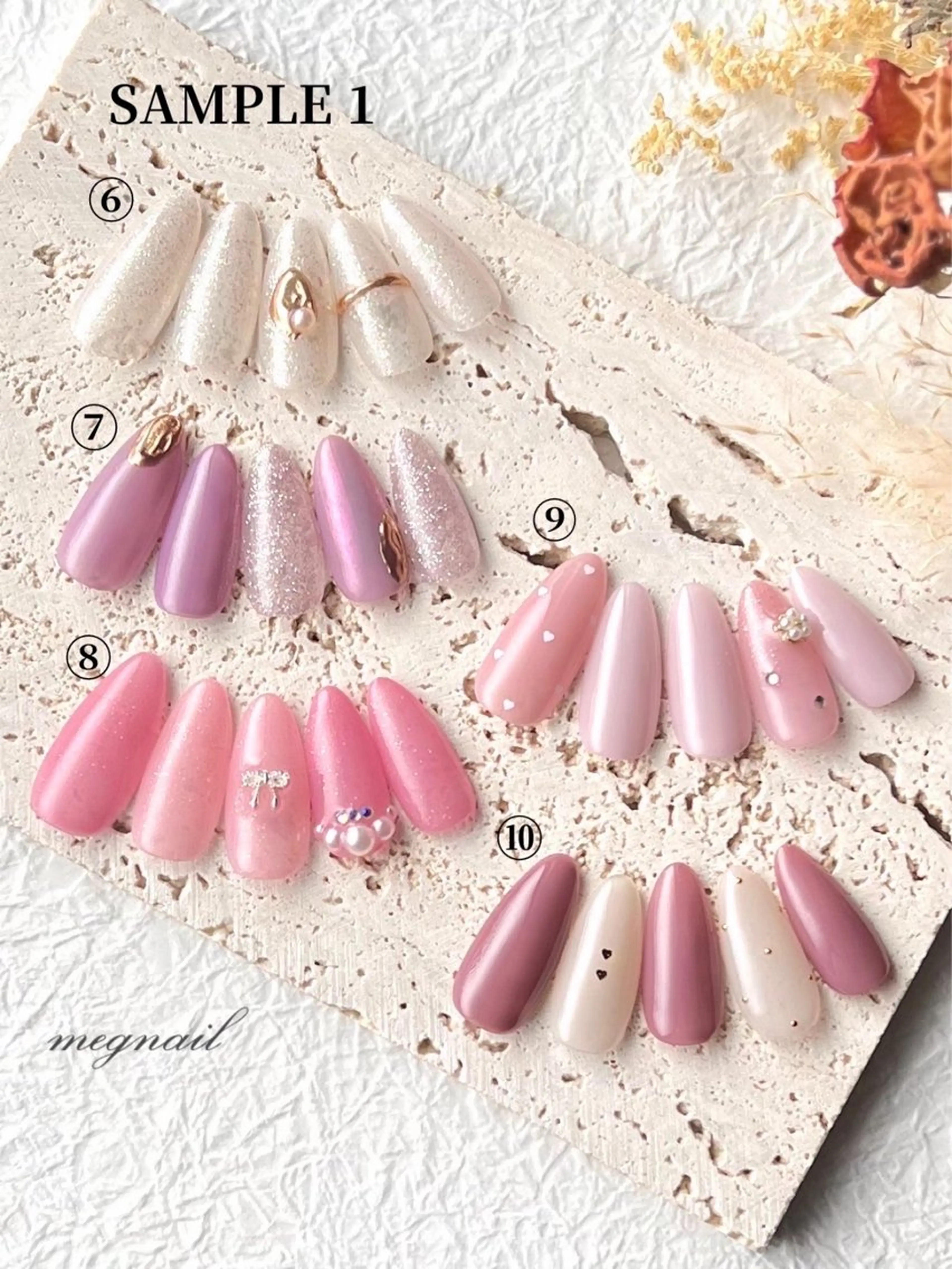 ネイル meg nailのネイルデザイン