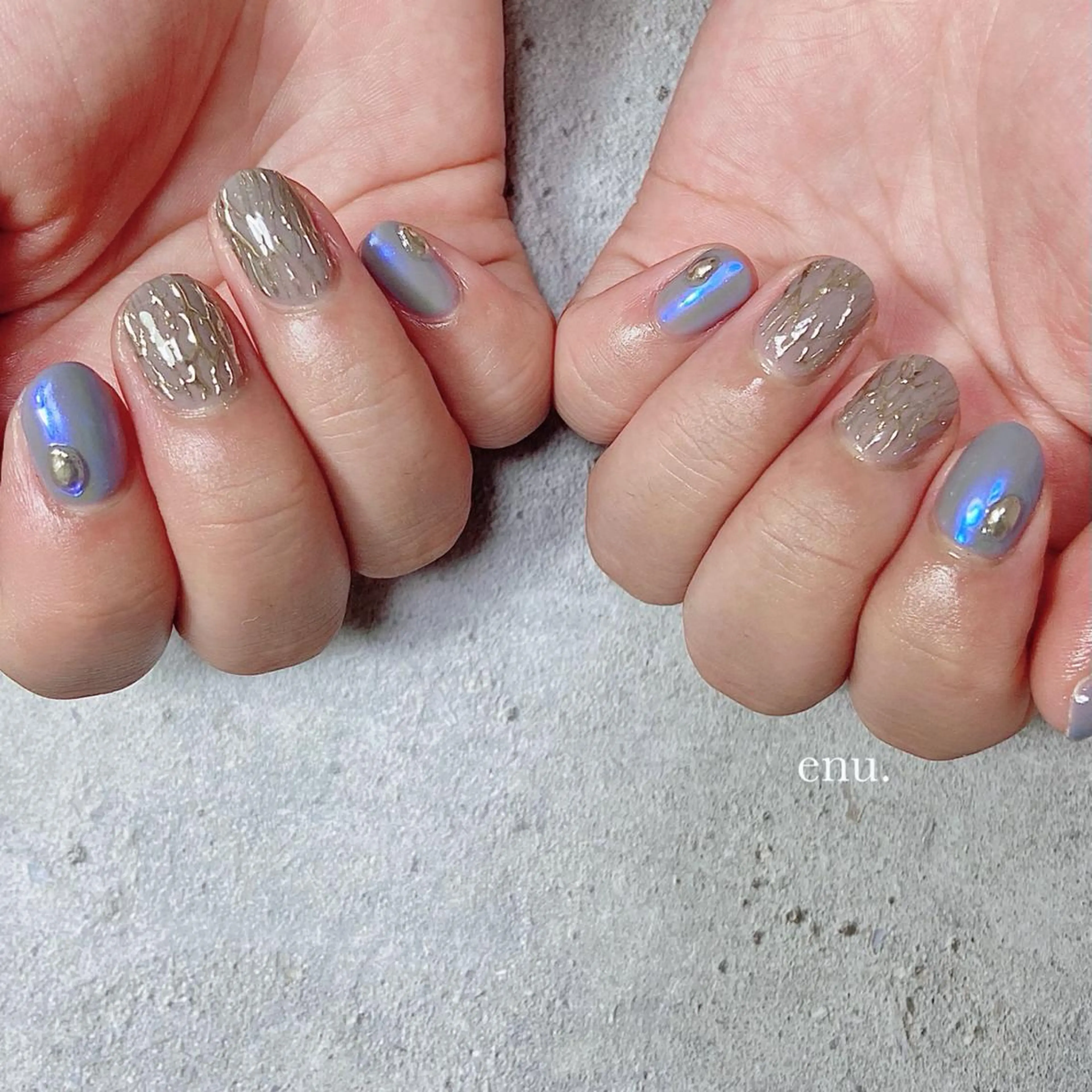 ネイル ハンドネイル enu. nanakoのネイルデザイン