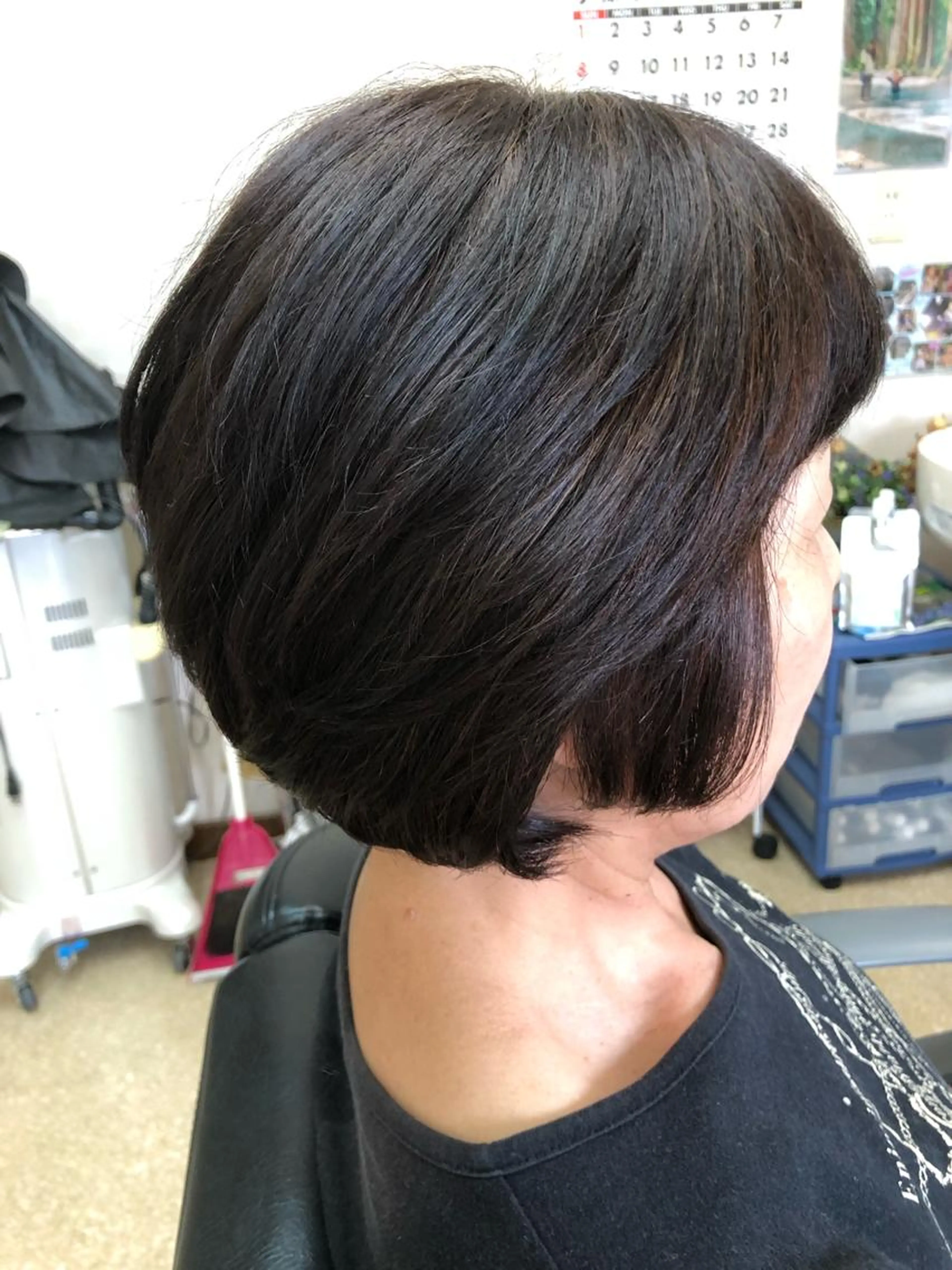 60歳以上のカットカラー4500円　白髪染めでもヘナも可の写真