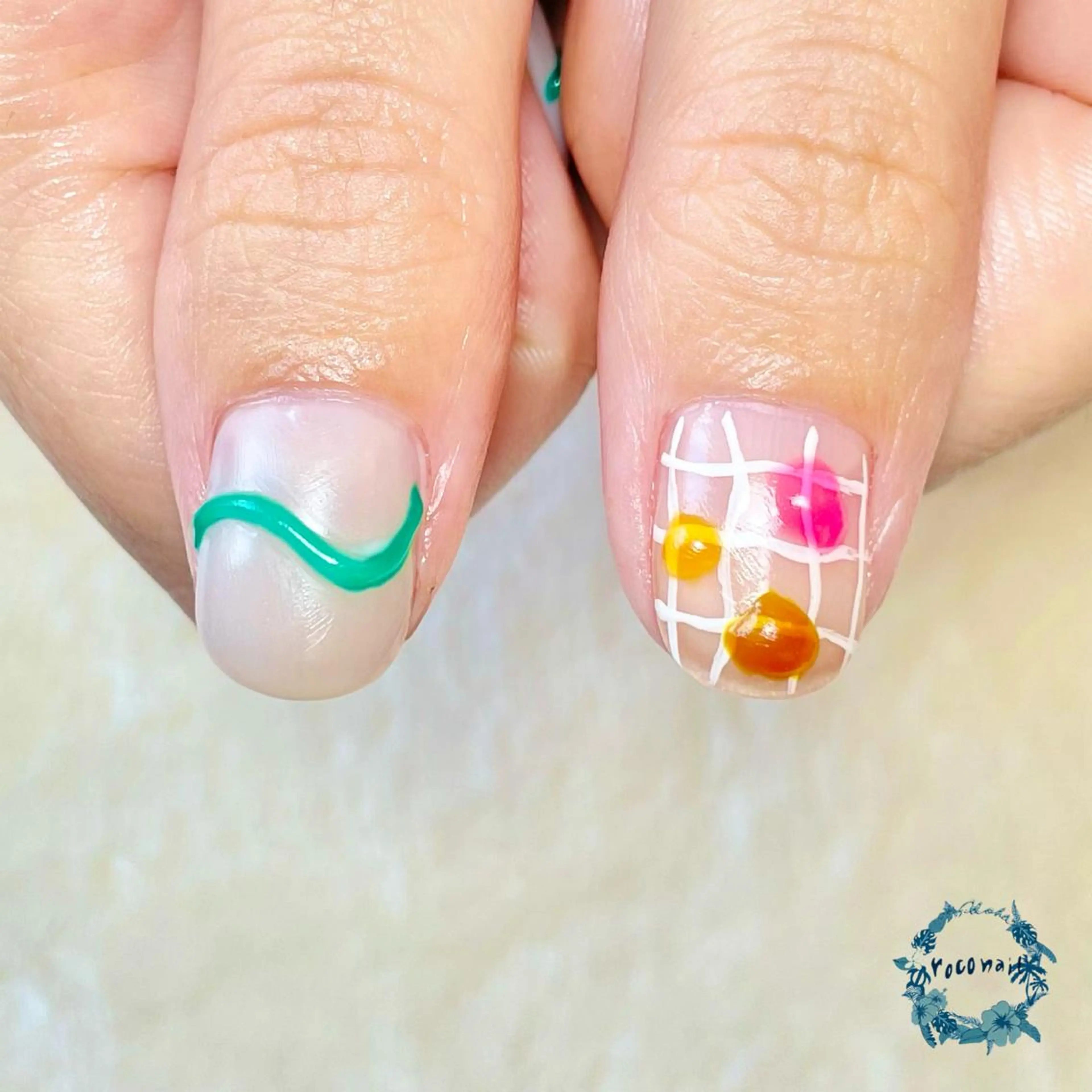 ネイル ハンドネイル roconail ヒロコのネイルデザイン