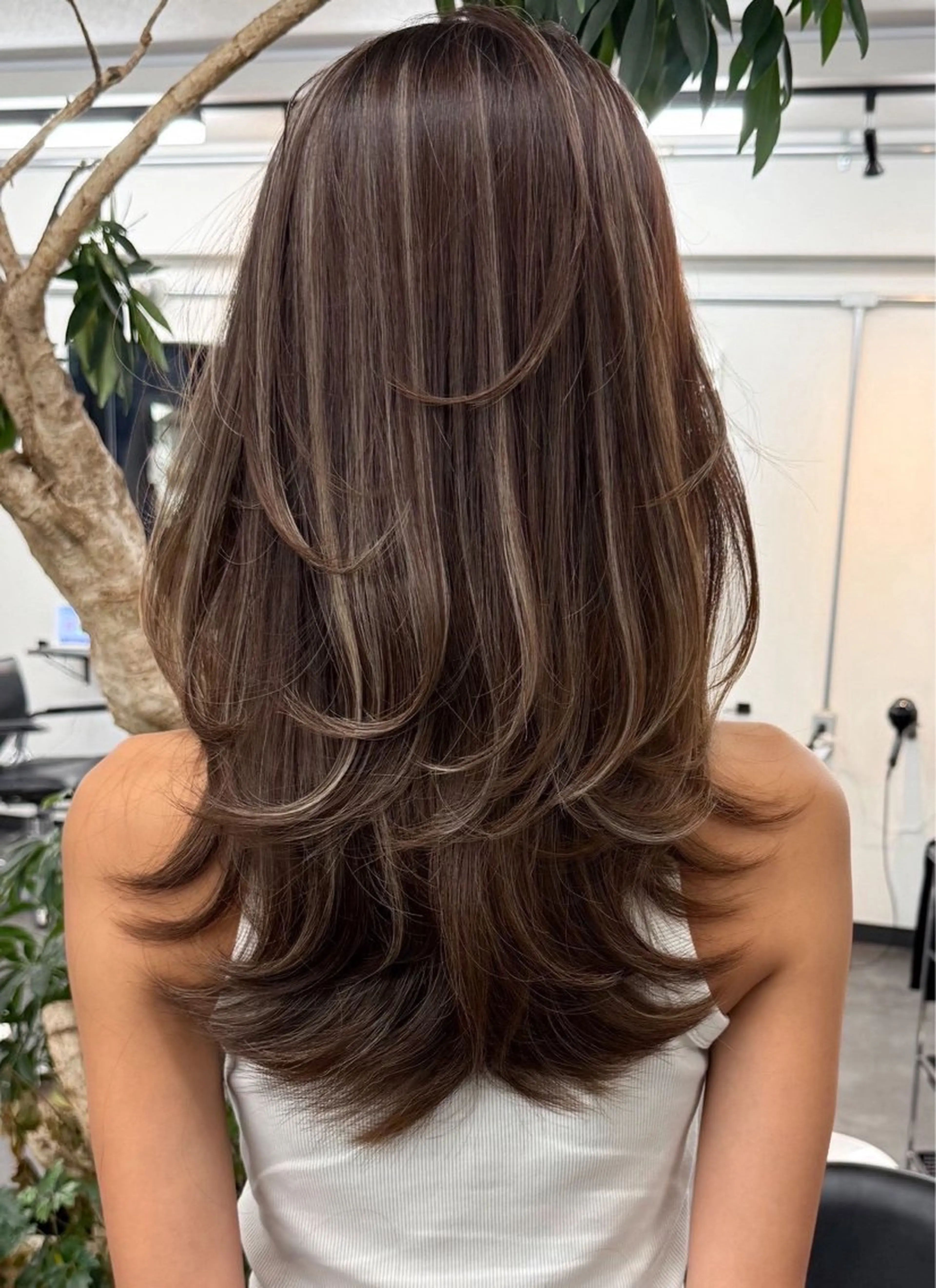 ロング カラー ヘアカラー 透明感カラー/ Manatoのヘアスタイル