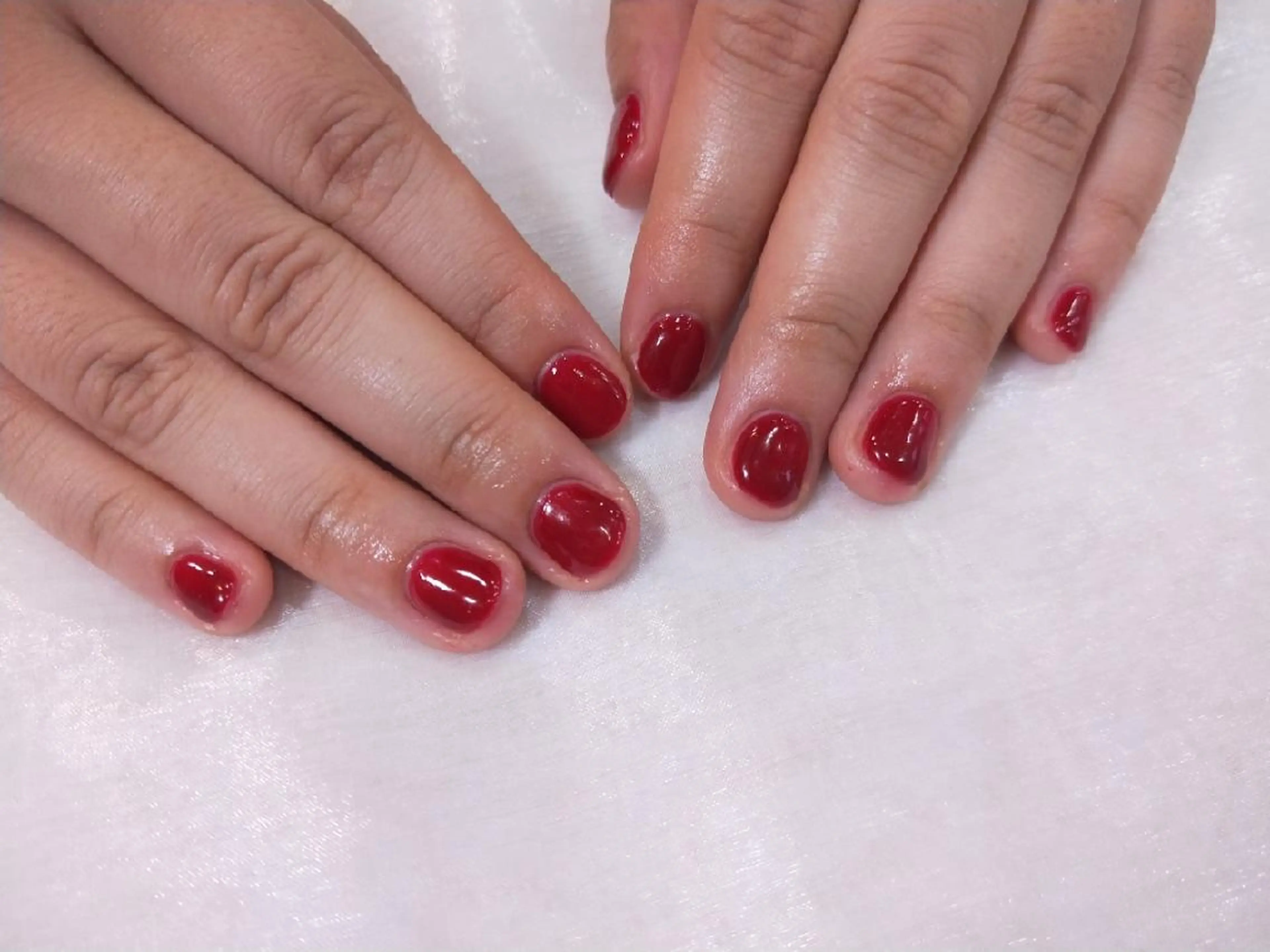 ネイル ハンドネイル ハンドケア R'well所属・はばすみれ🎀ﾈｲﾙ 光ﾌｪｲｼｬﾙ ﾍｱのネイルデザイン